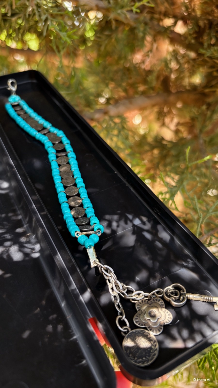 Handmade Blue Beaded Bracelet for Women – Elegant Fashion jewelry