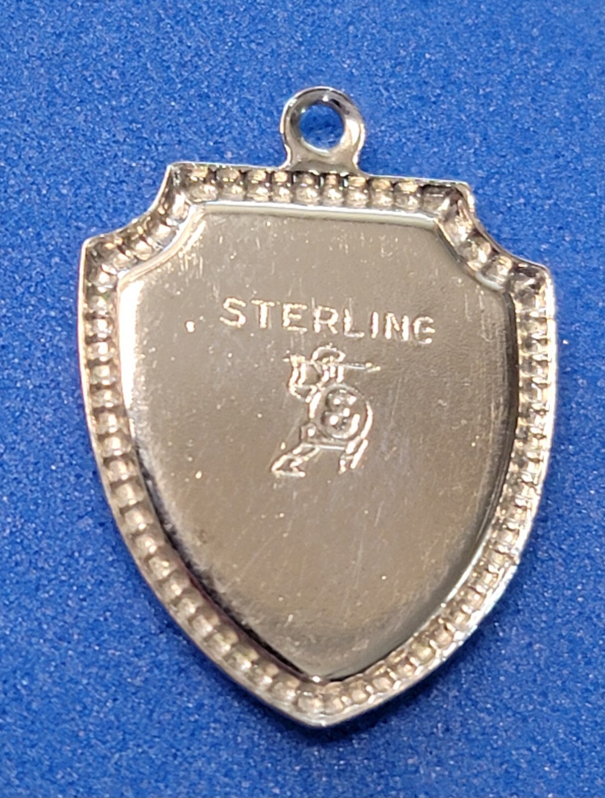 VINTAGE BROWN COUNTY INDIANA STERLING SILVER COVERED BRIDGE CHARM