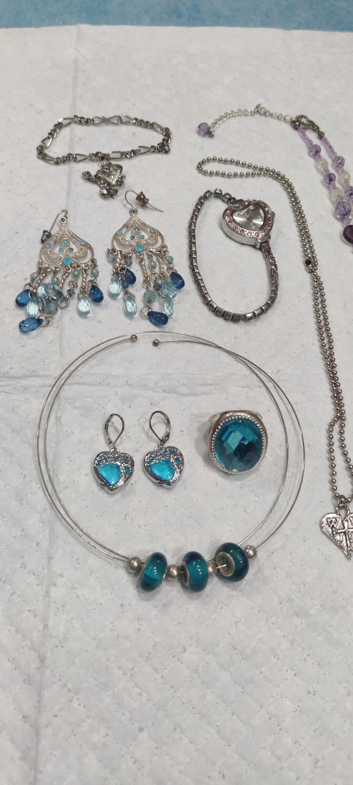 Lot Of Estate Costume Jewelry, 15 Pcs