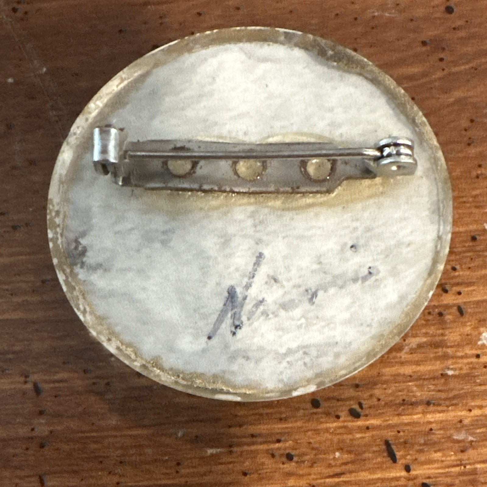 Currier And Ives Brooch Winter Country The Old Grist Mill Pin Rare