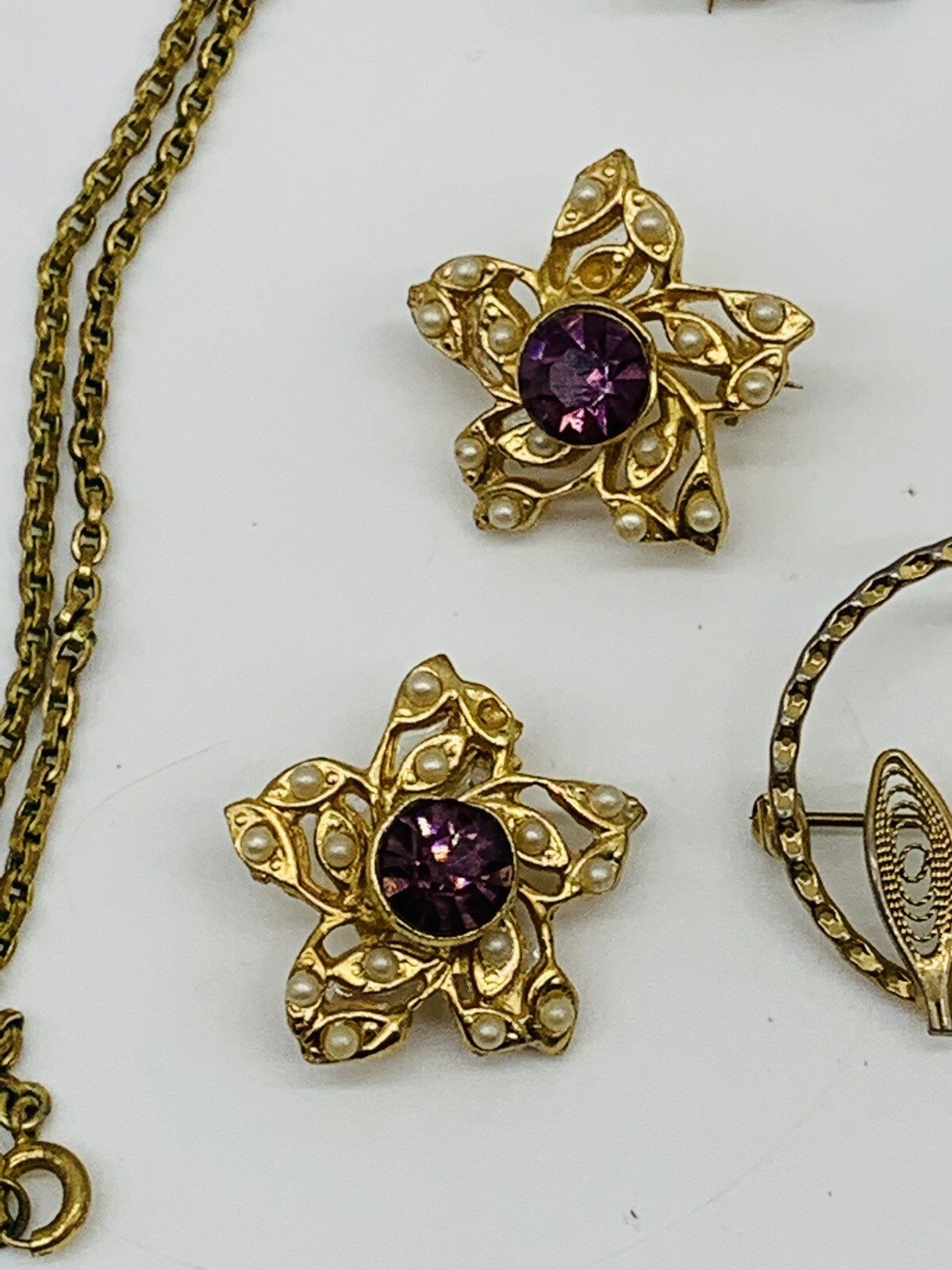 Lot of Assorted Antique & Vintage Jewelry