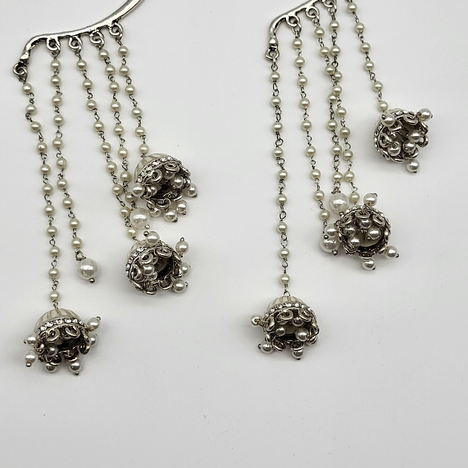 Vintage Earring Lot Long Ear Cuff Belly Dancer Hoho flamboyant Sexy