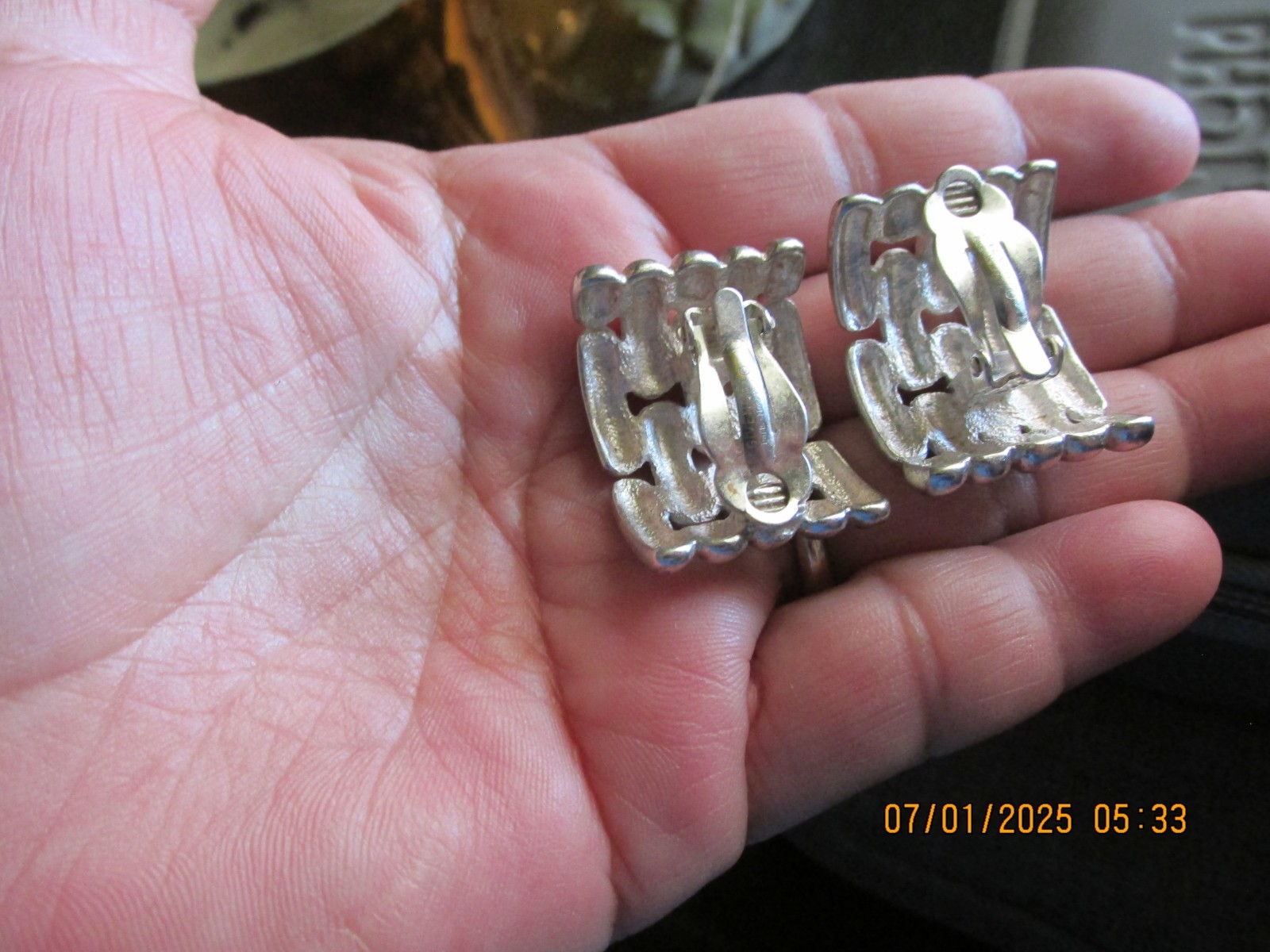 VINTAGE GIVENCHY YORK VASKET WOVEN WEAVE DESIGN NECKLCE BRACELET CLIP G2U