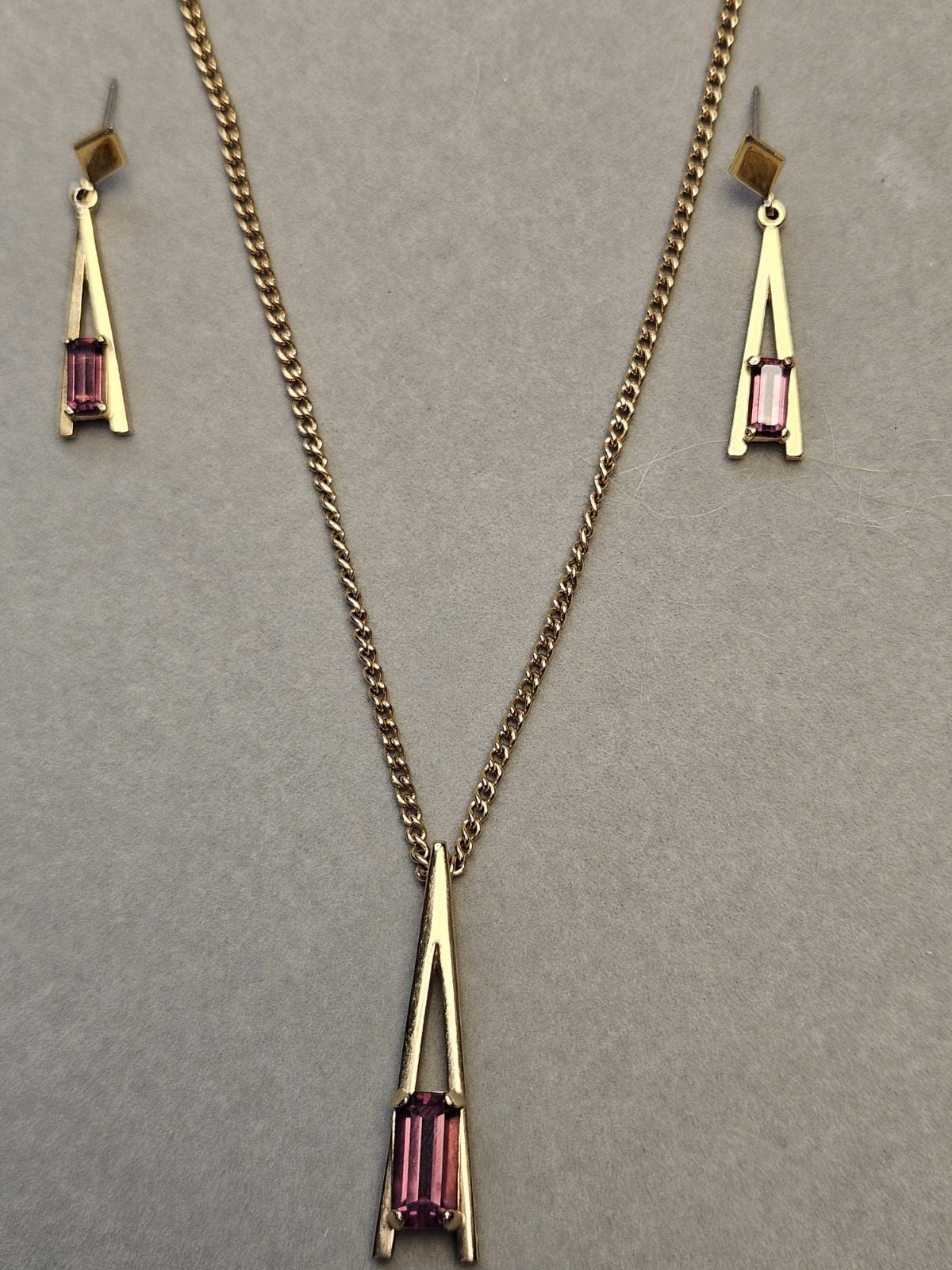 Vintage AVON Necklace Earring Sets Lot Of 3 Sets