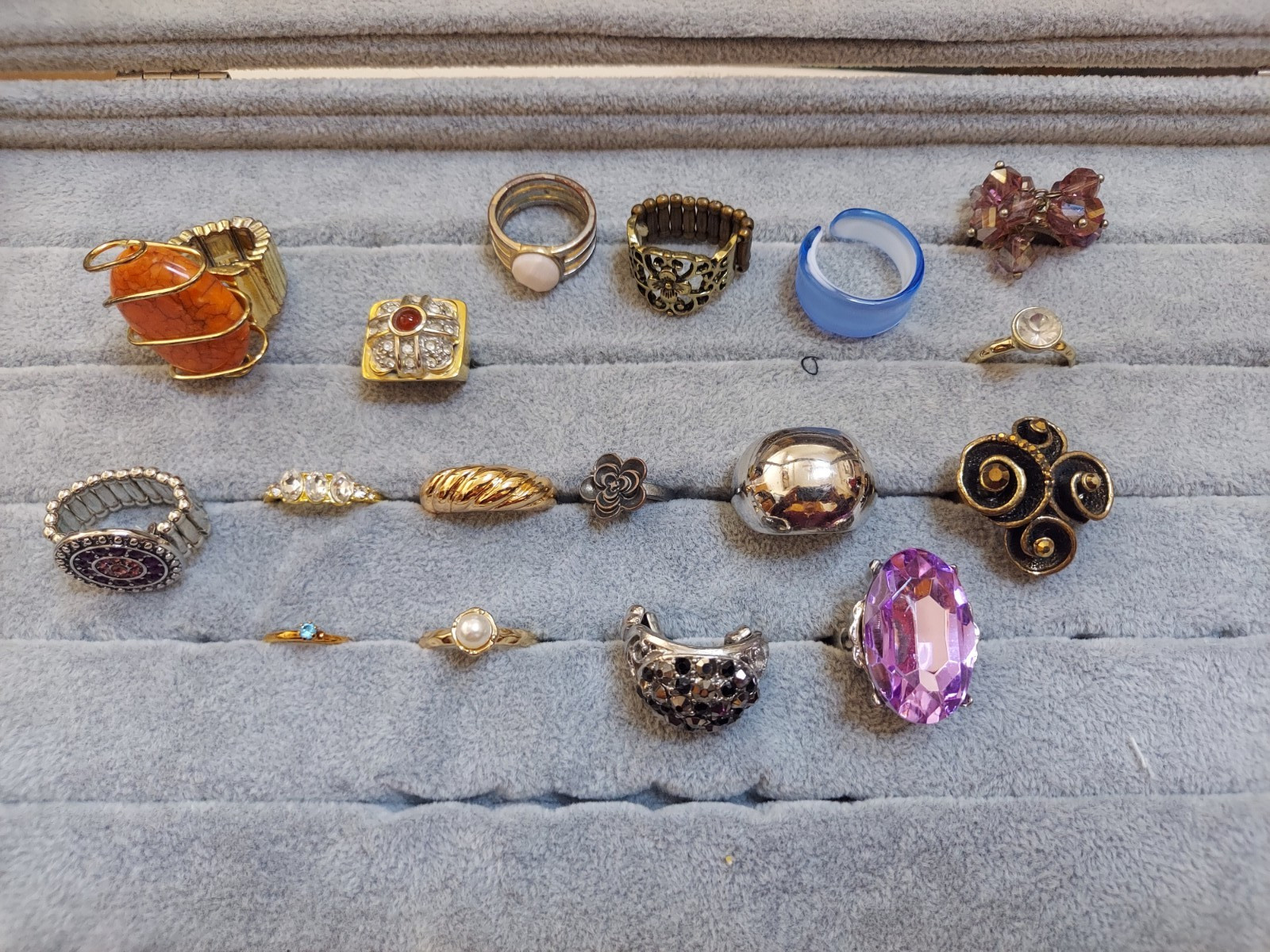 Huge 14 Pound Lot Of Vintage To Now Costume Jewelry Lot ALL WEARABLE