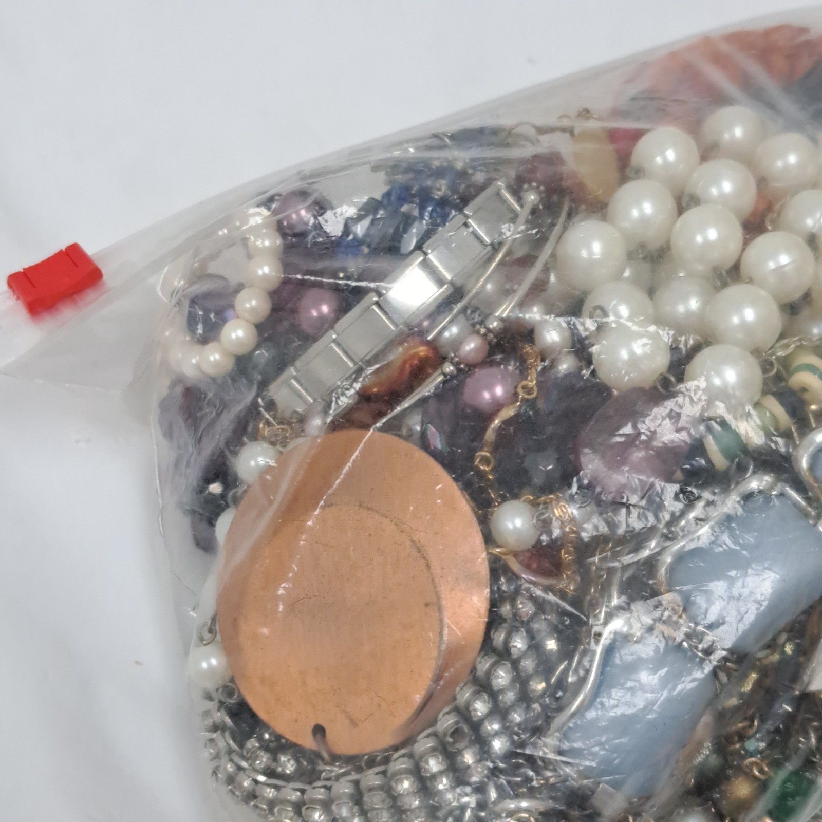 Bag Old Unsearched Jewelry Lot Vintage Estate Find Junk Drawer