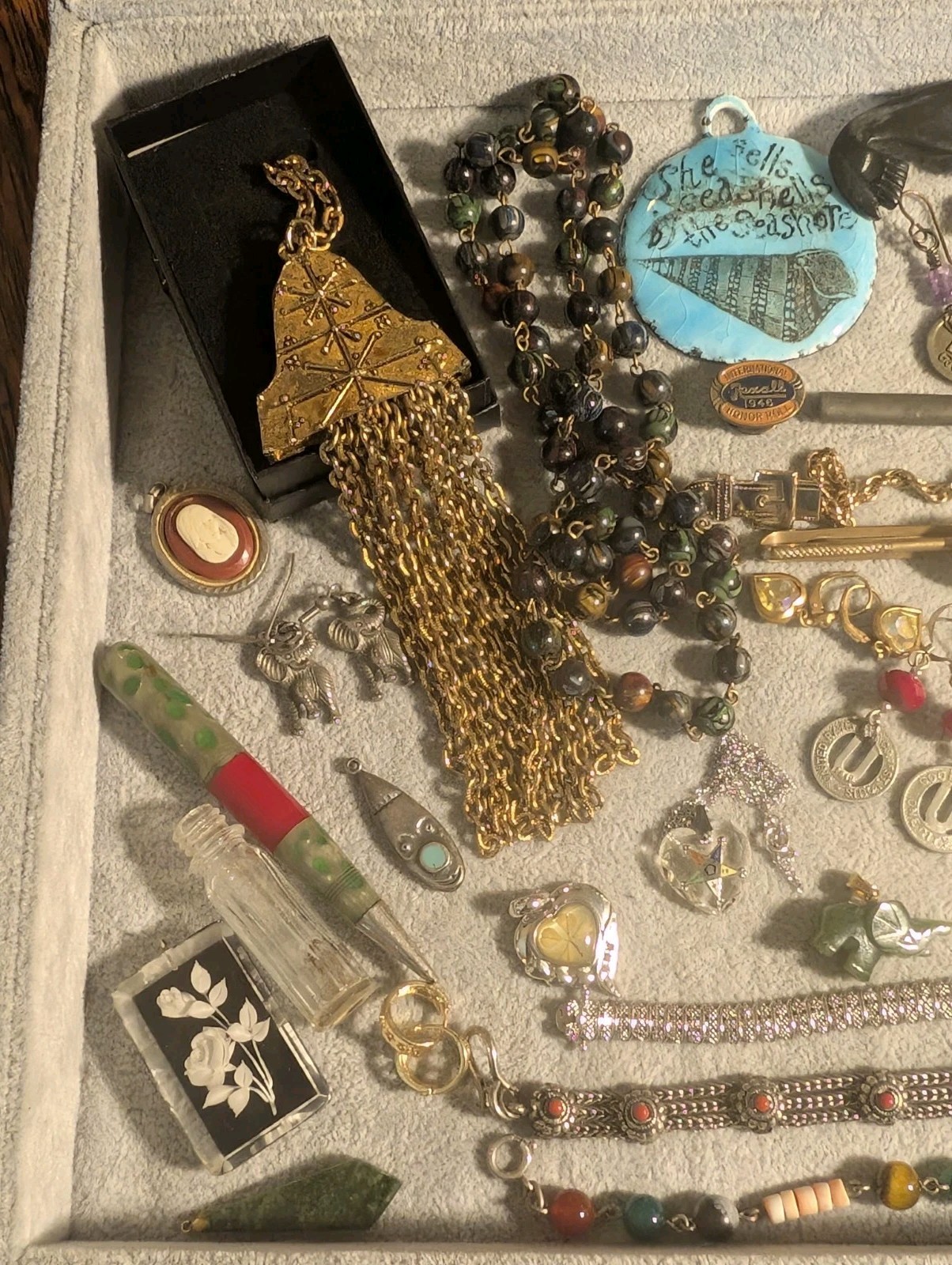 43 Vintage Unusual Wearable Collectible Craftable Jewelry & Nice Items Lot! 925