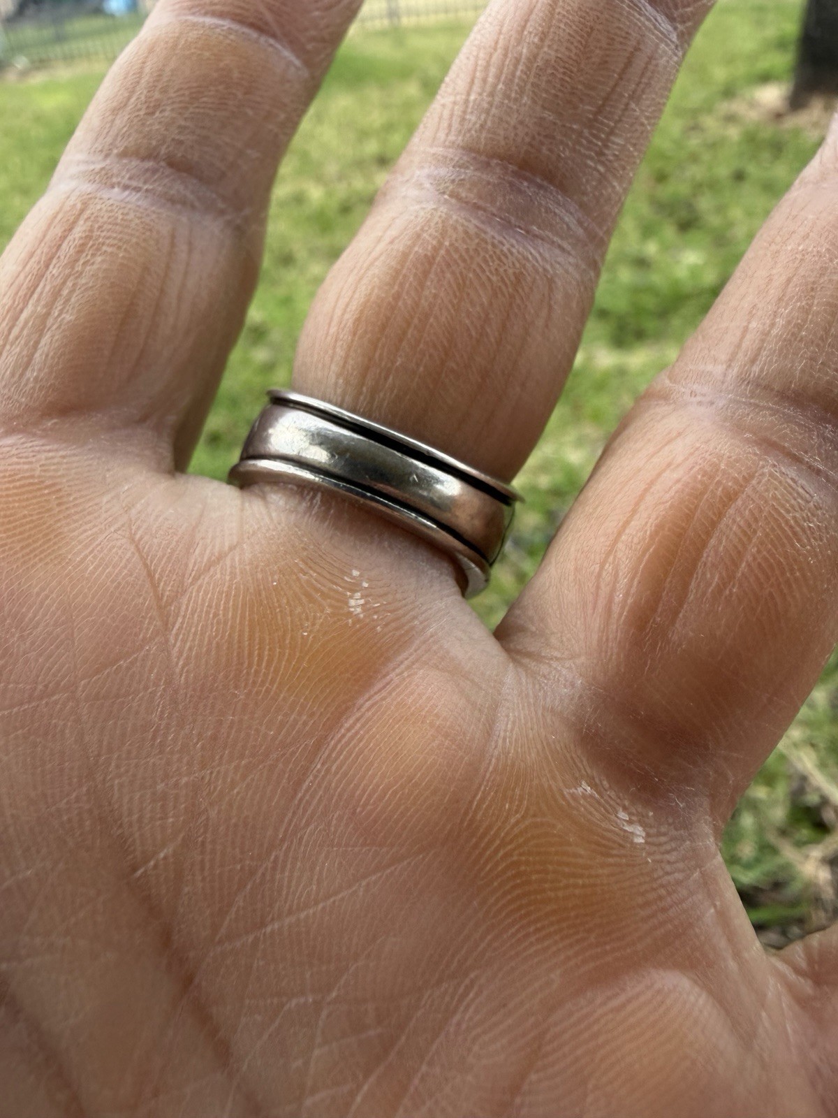 Vintage Military Us Army Returned Class Ring ( 10.4% Palladium)