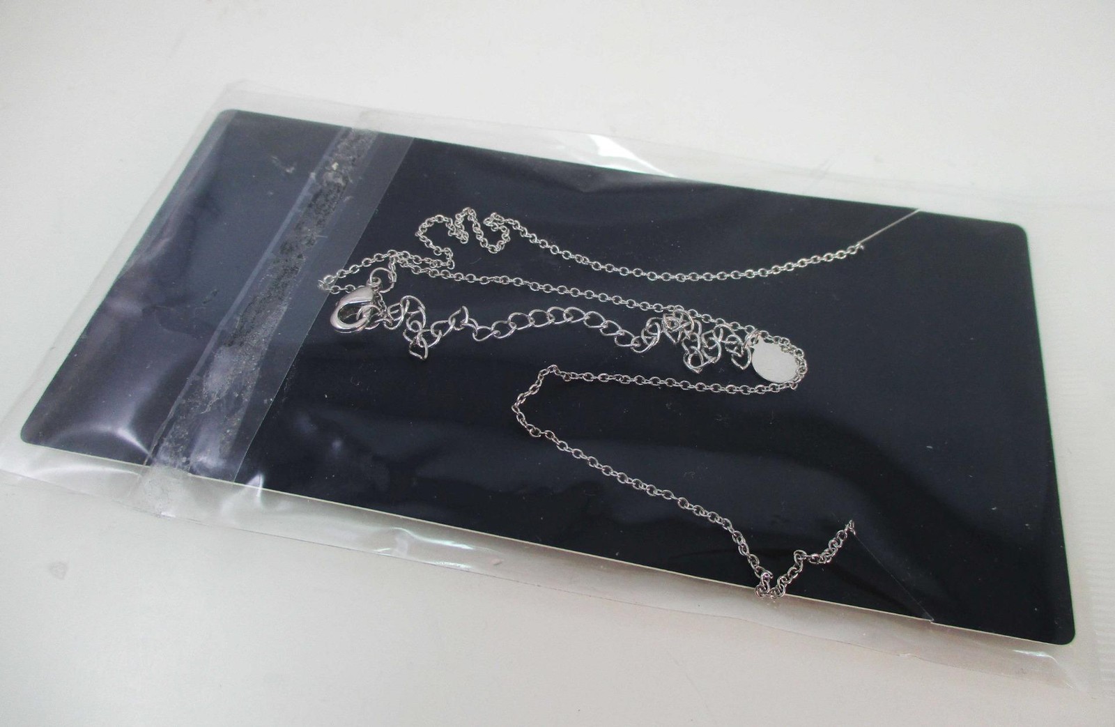 Hespera Silver Crescent Moon Necklace – NEW