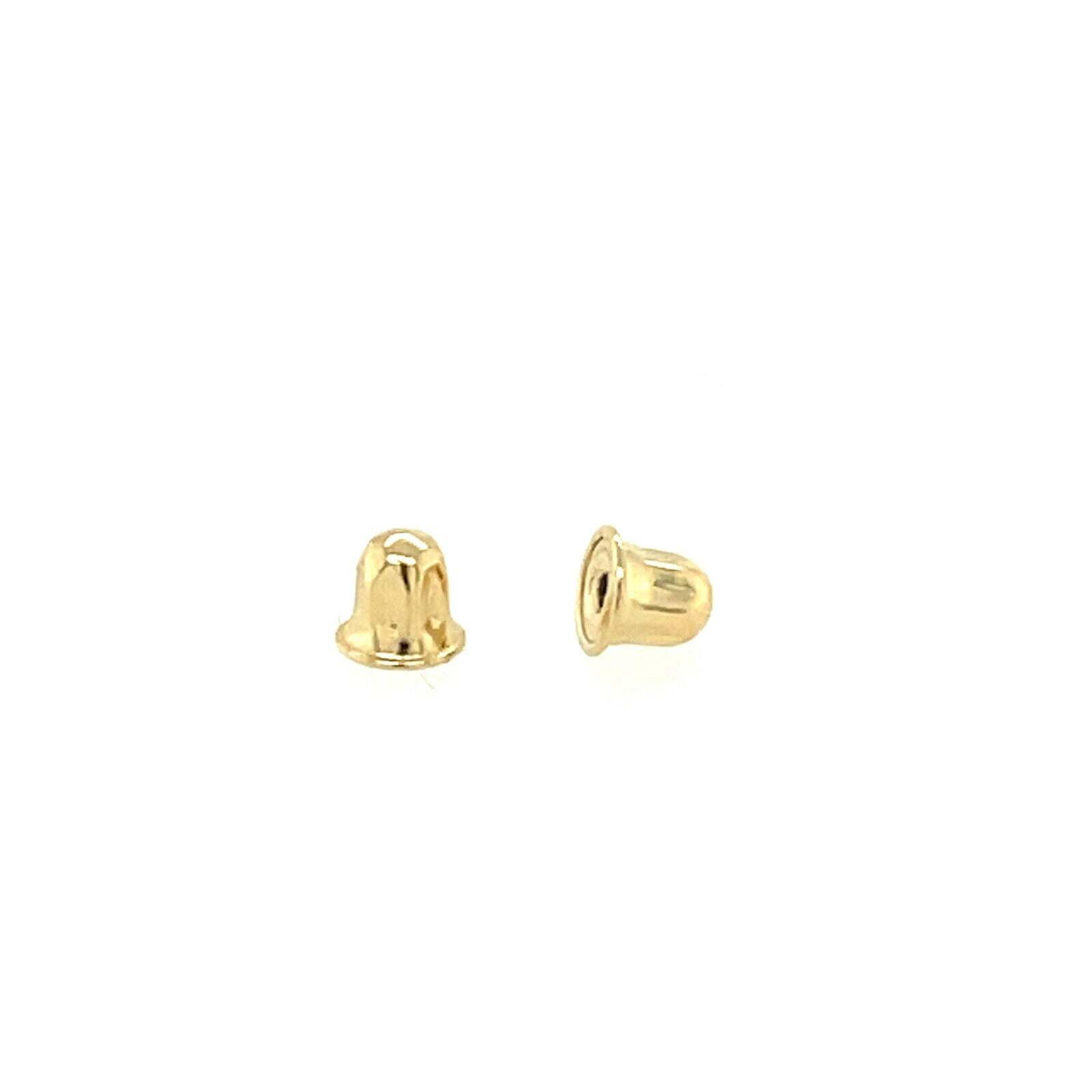 14k Gold Yellow / White / Rose Screw-Back Replacement Backing