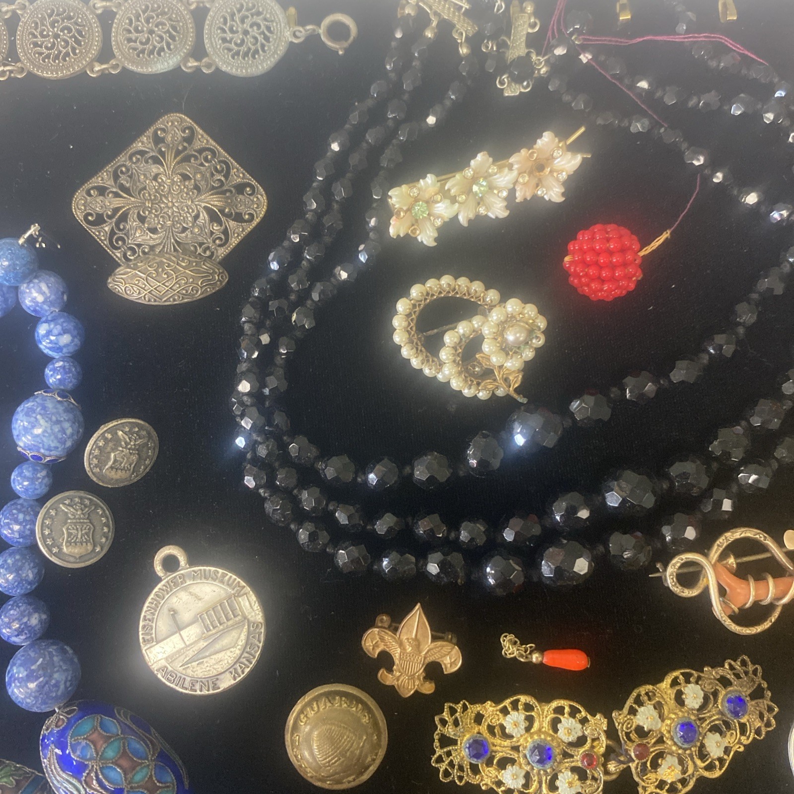 Antique Vintage Lot Of Jewelry Estate Sale Unsearched As Is #2