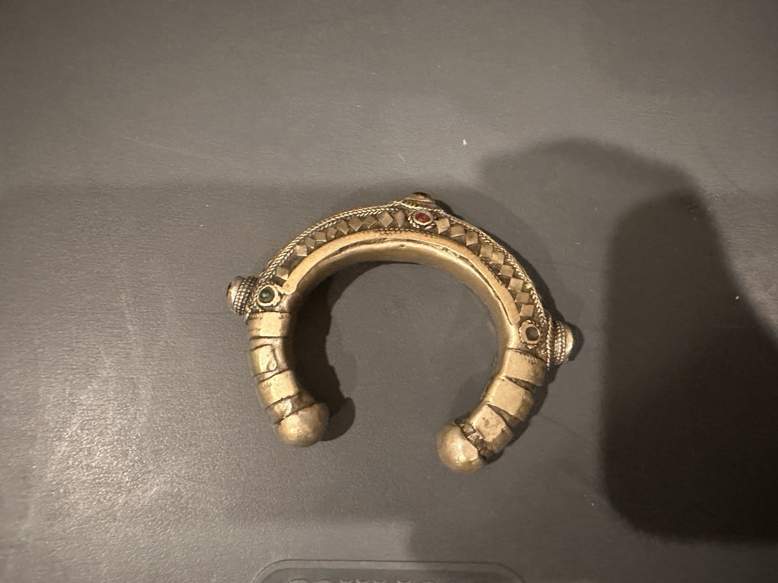 Antique Tribal Torque Cuff Bracelet – Middle Eastern / North African
