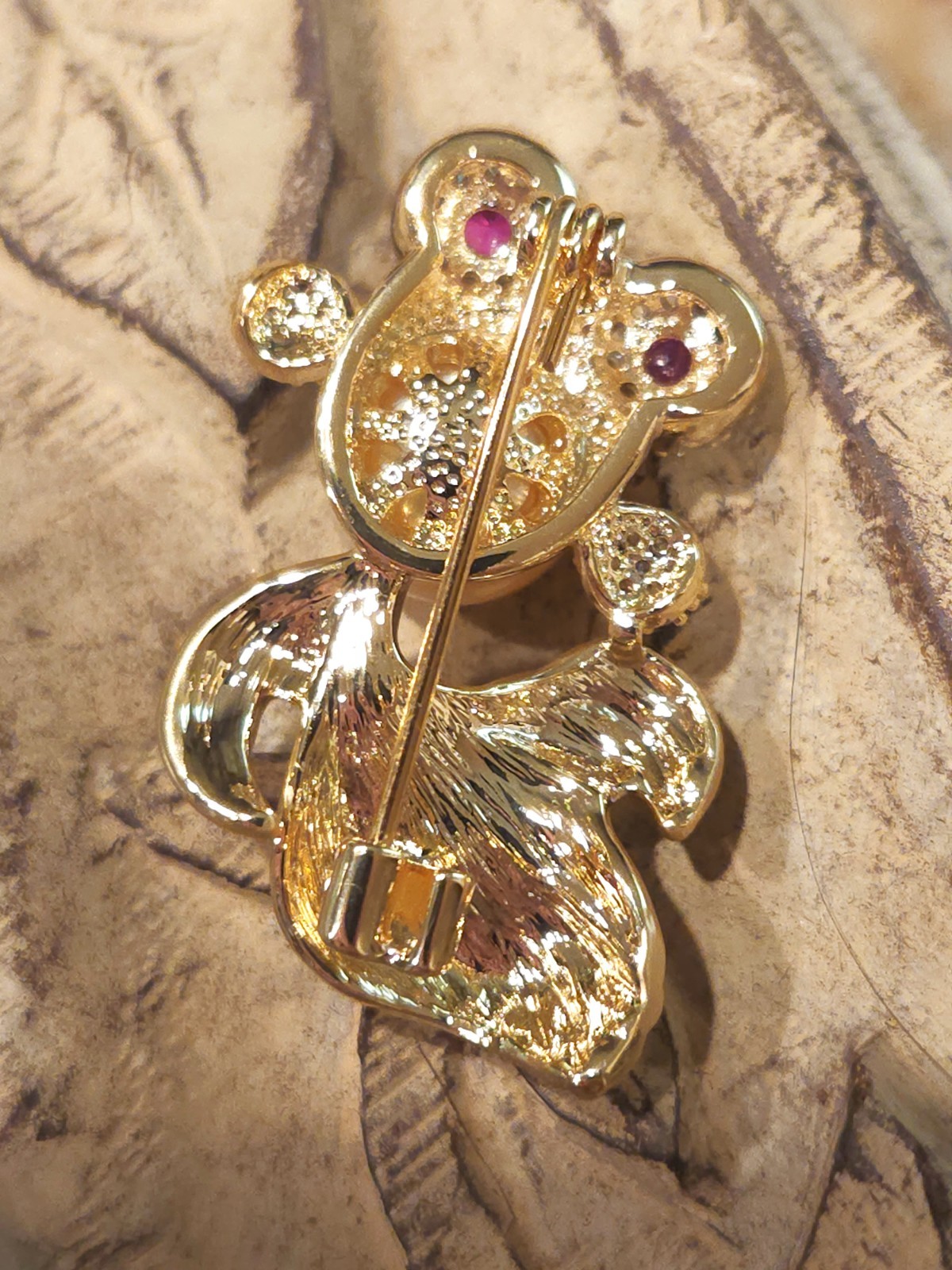 Freshwater Pearl Koi Goldfish Brooch Pin Mothers Day Gift DAZZLING!