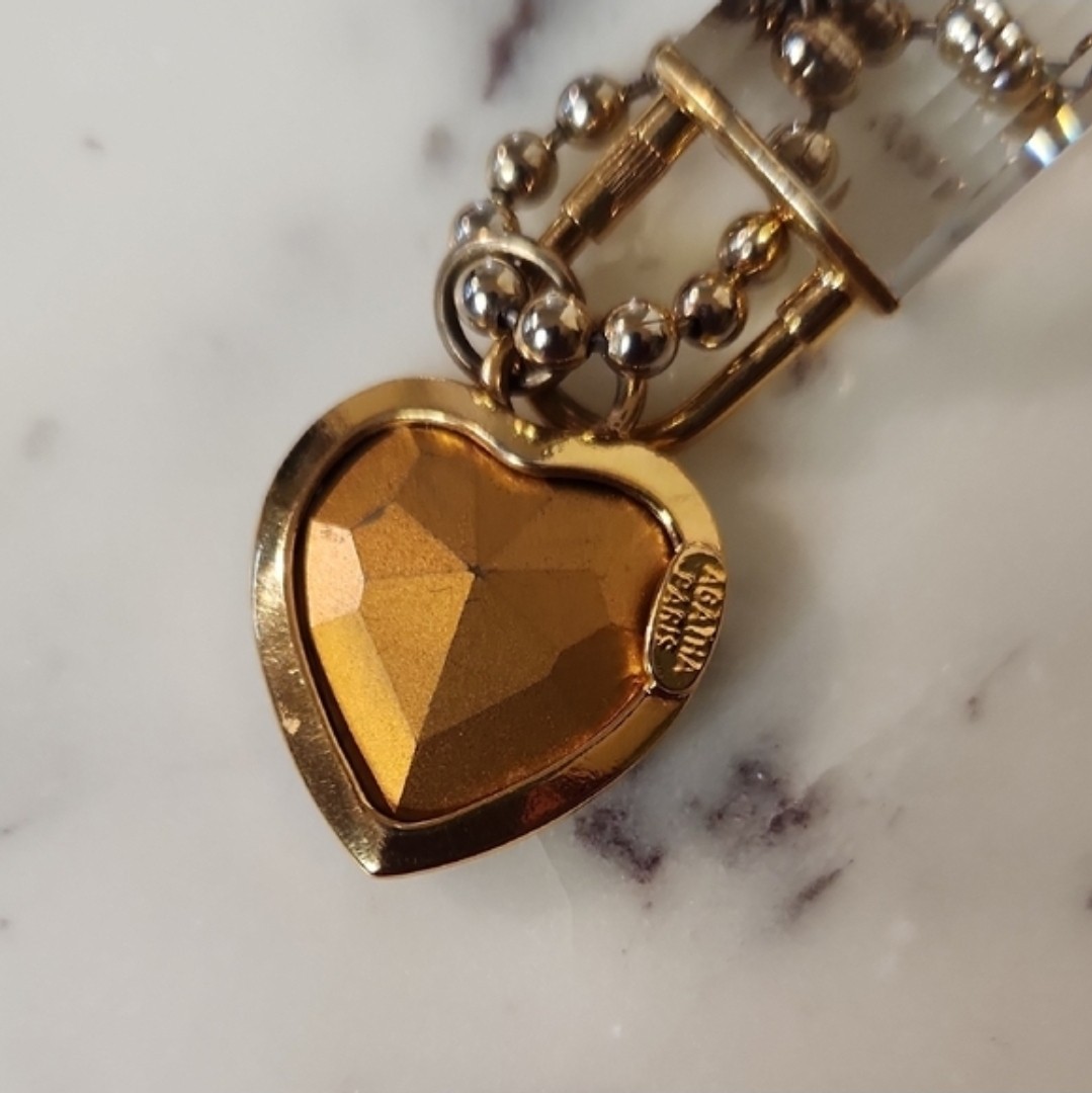 AGATHA PARIS Necklace 4 Charms | Swarovski Crystal Necklace