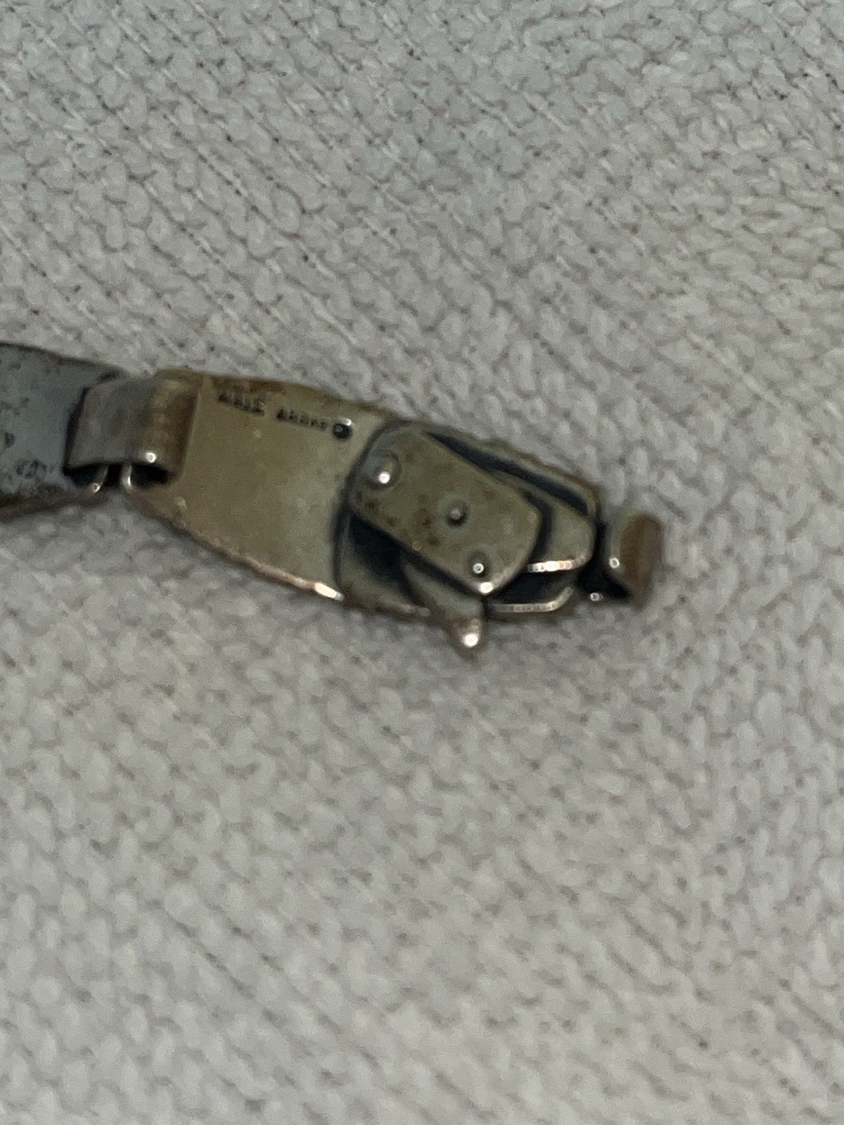 Vtg James Avery Elegant Sterling Silver Linked Etched BRACELET