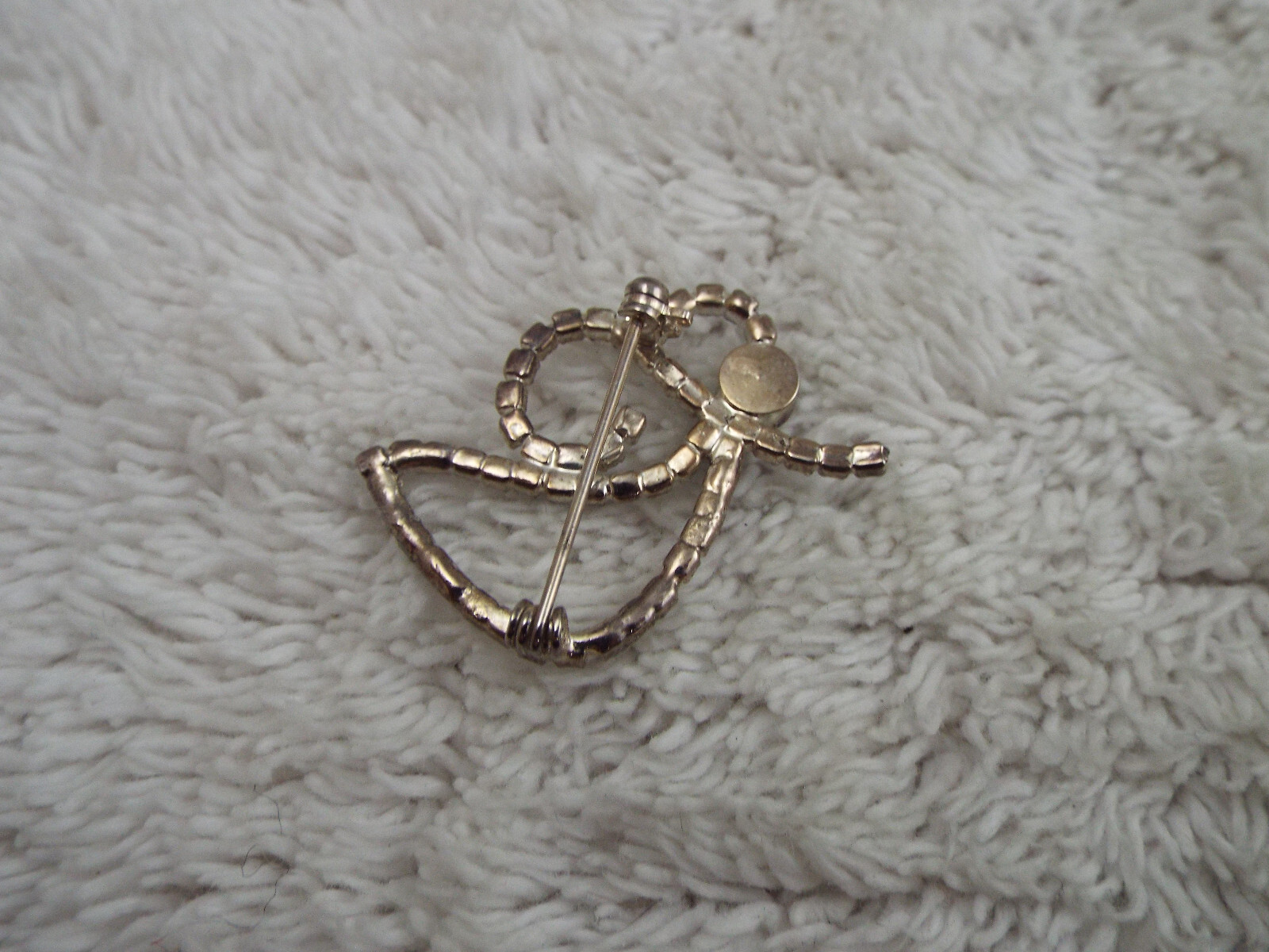 Rhinestone Angel Pin (D54)