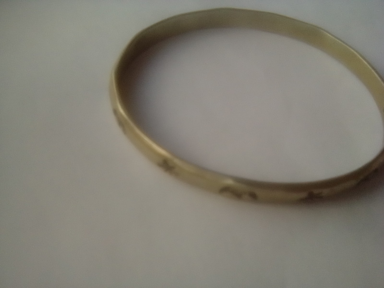 Artisan Vintage Sterling Silver 925 Bangle Motif Moon Stars Decorative Designs