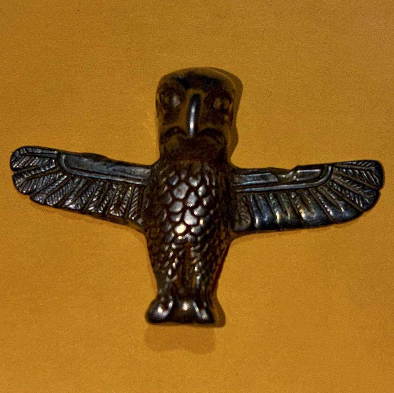 Silver Tone Metal Bird Brooch Pin Animal & Insect Theme Unisex Adults