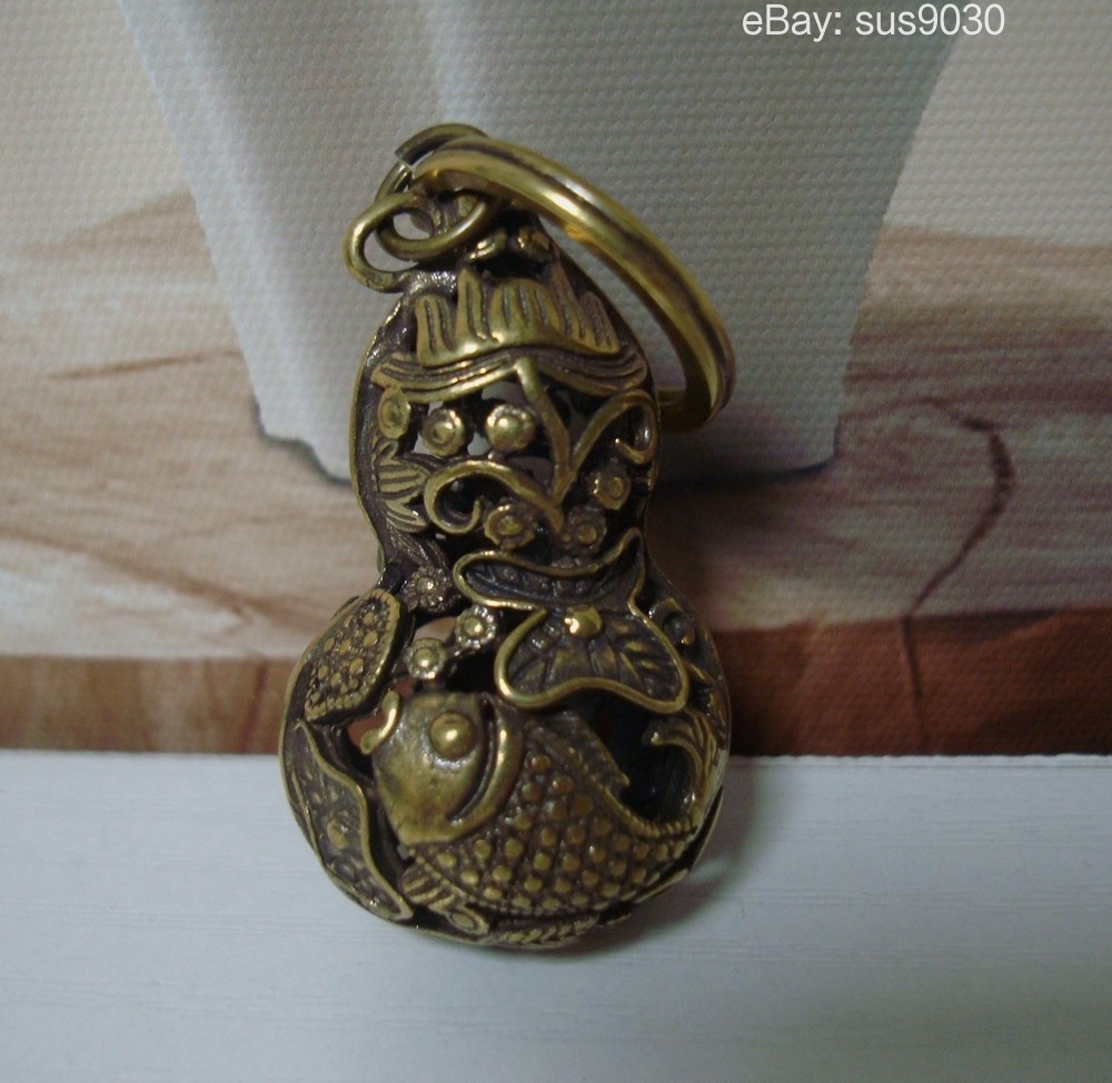 Brass Lucky Gourd Bags Pendant