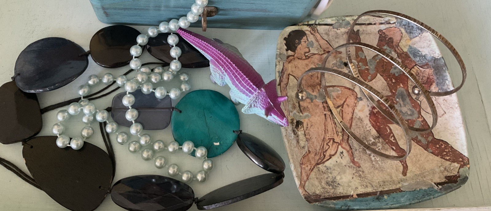 Vintage to modern Jewelry junk drawer Lot Harvest scrap wear repair Fun pieces!