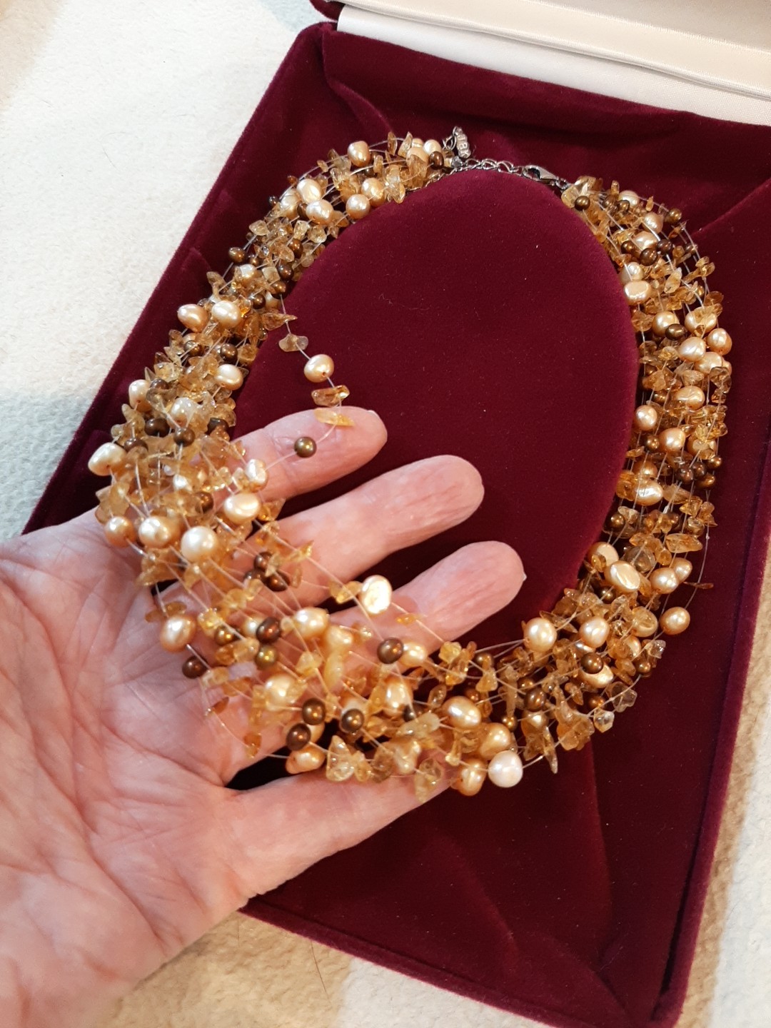 Vintage JBK Jaqueline Kennedy Camrose And Kross RARE Necklace!!! Beautiful!!!A+