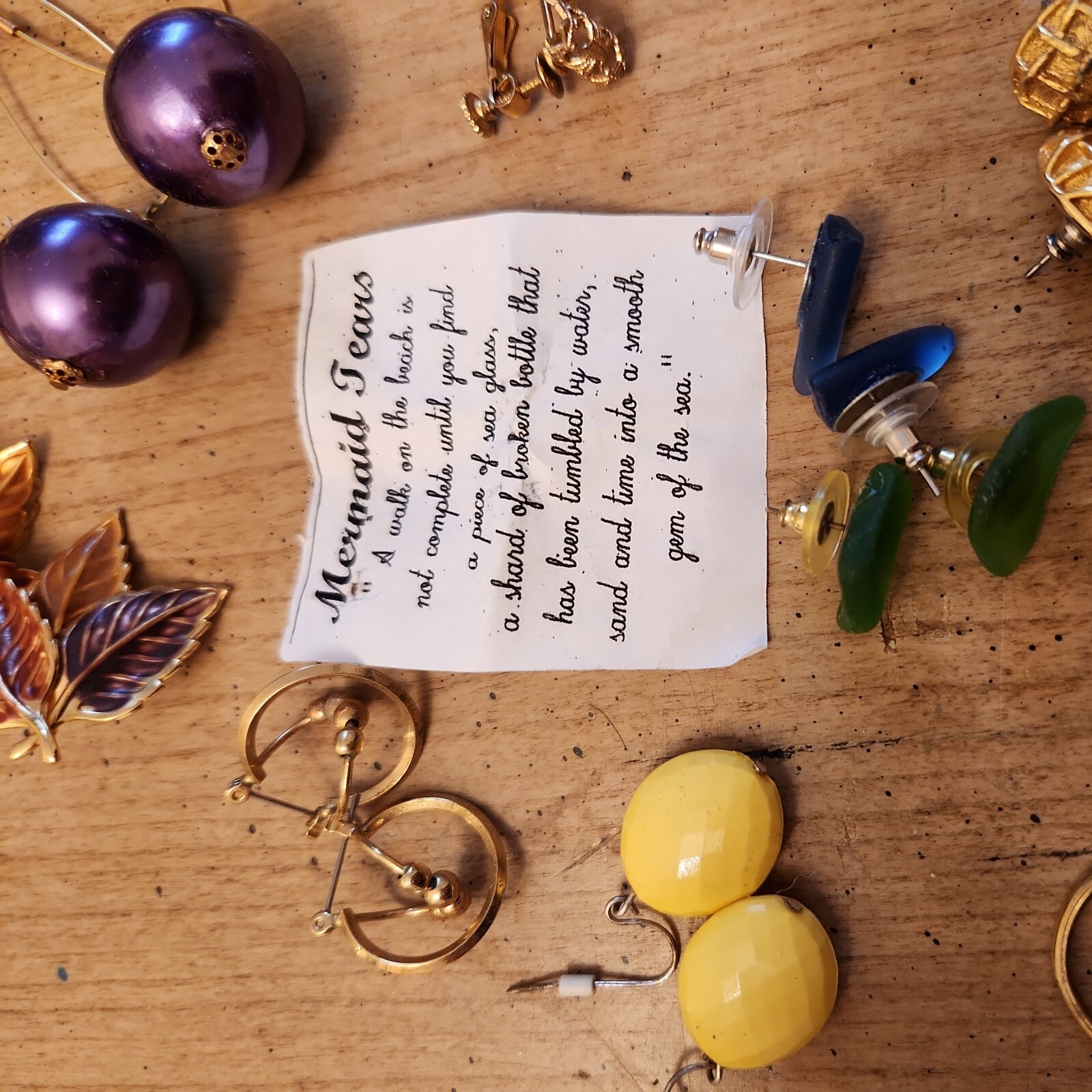 Large Lot Vintage Retro Costume Jewerly Earrings CORO KRAMER
