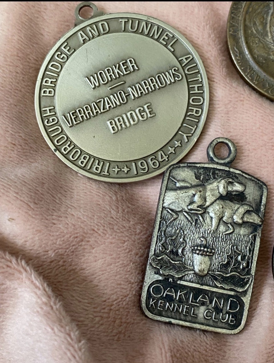 Mix Military Necklace Pendant Lot Of 5