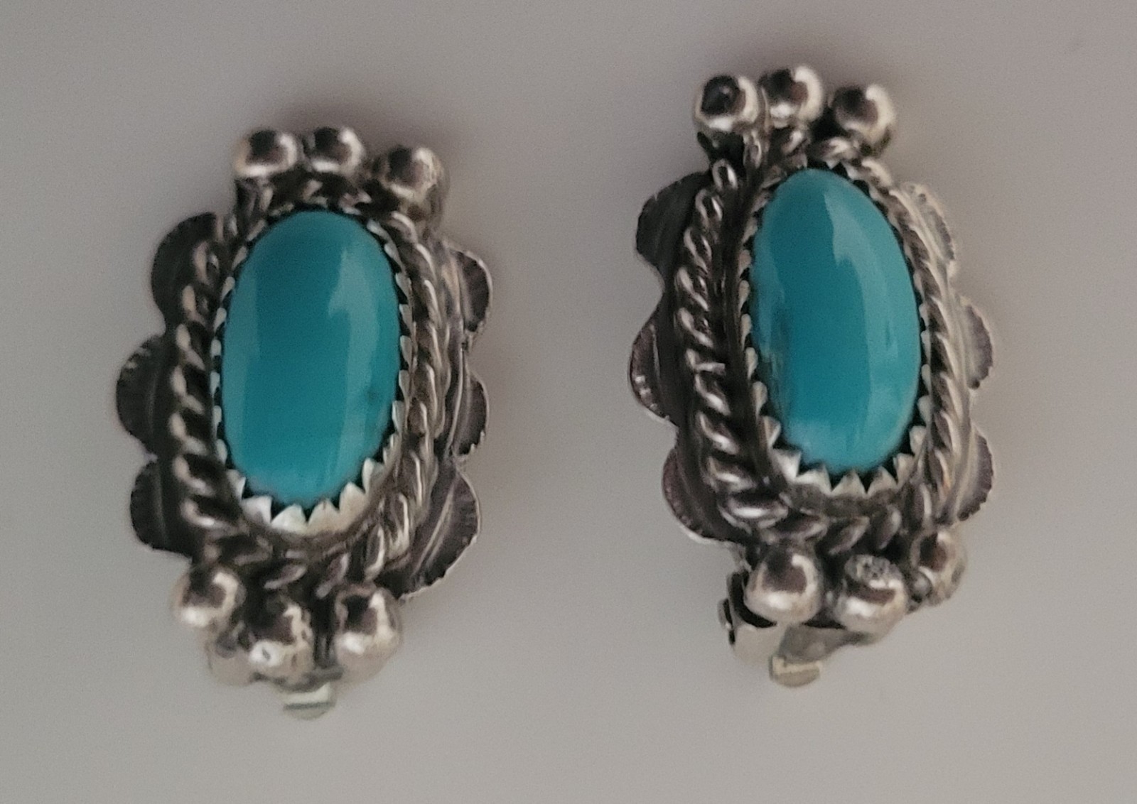 Vintage sterling silver earrings.