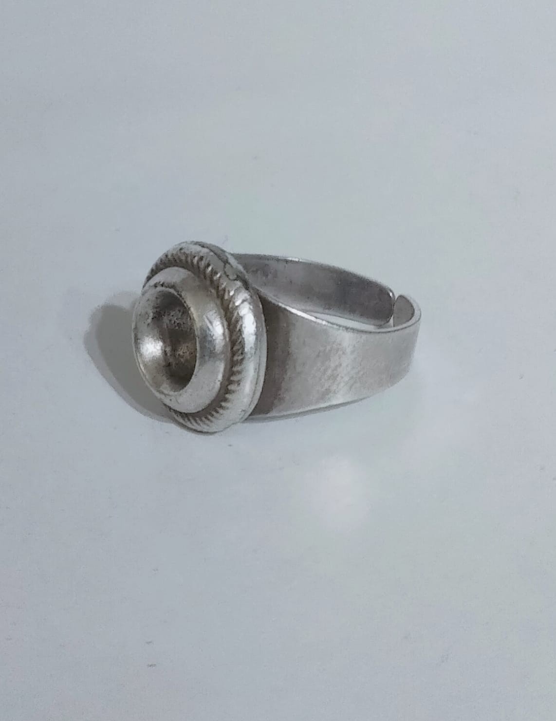 Vintage Silver Dome Ring – Timeless, Elegant Design, Perfect for Any Occasion!