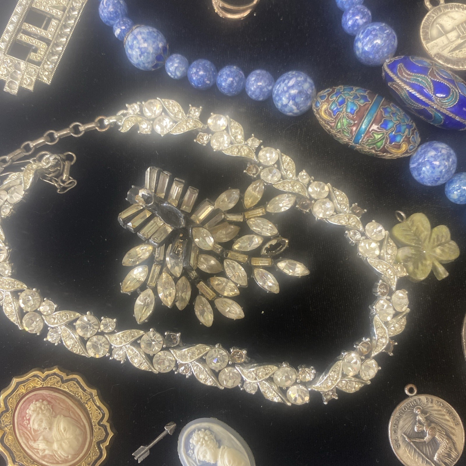 Antique Vintage Lot Of Jewelry Estate Sale Unsearched As Is #2