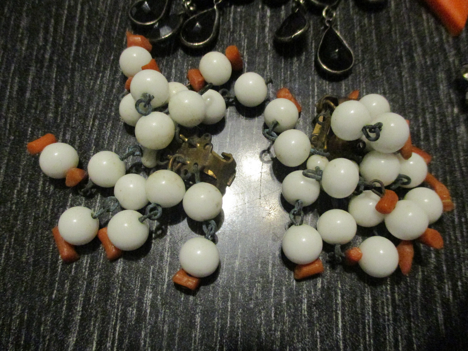 Lot 15 Vtg Estate Assorted Styles Sizes Chandelier Screwback Clip Earrings!48