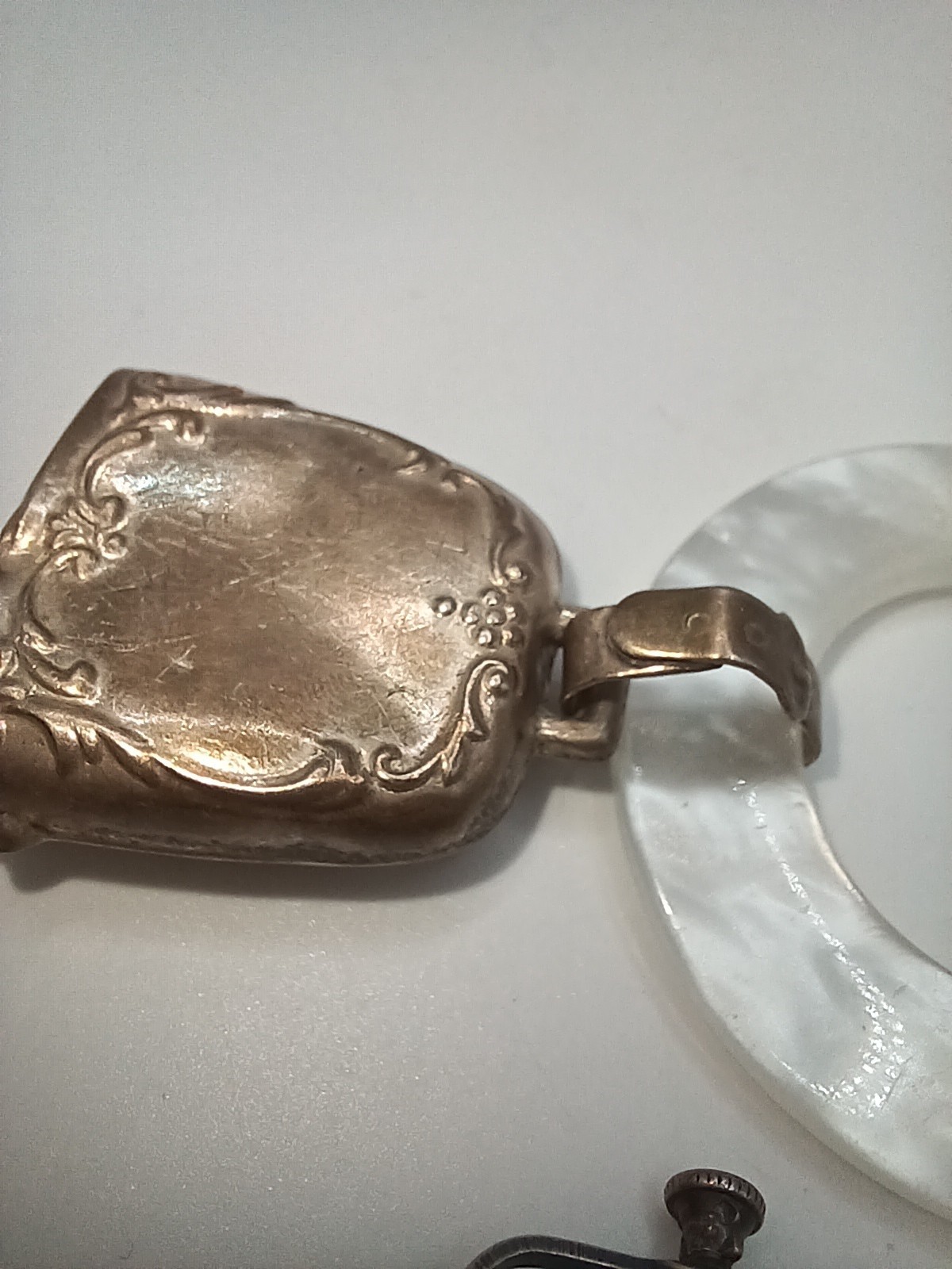Lot Vintage Sterling Silver Jewelry for Repair cherub flower rattle webster 25g