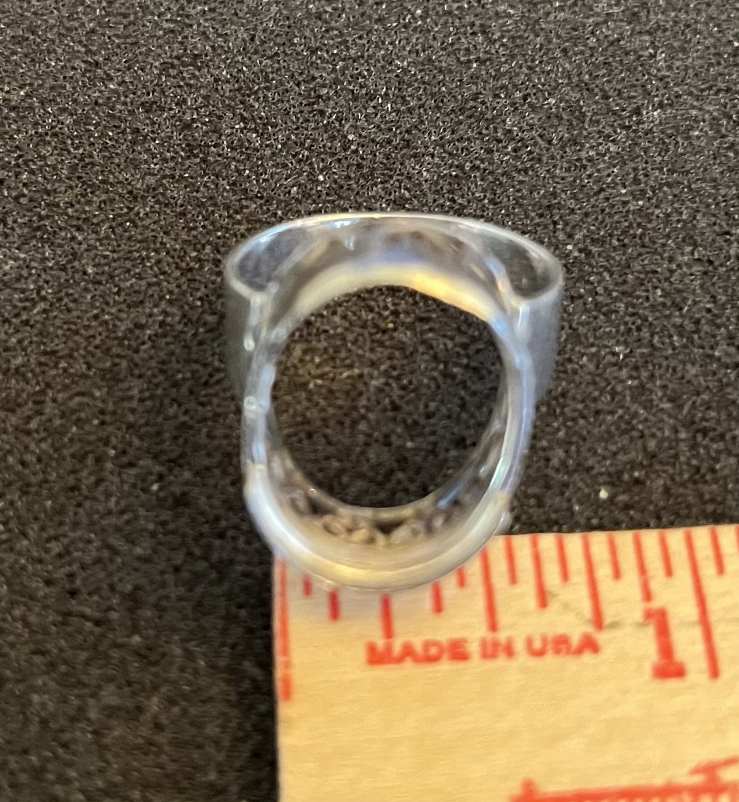 Sterling Filigree Ring NO STONE 9.5
