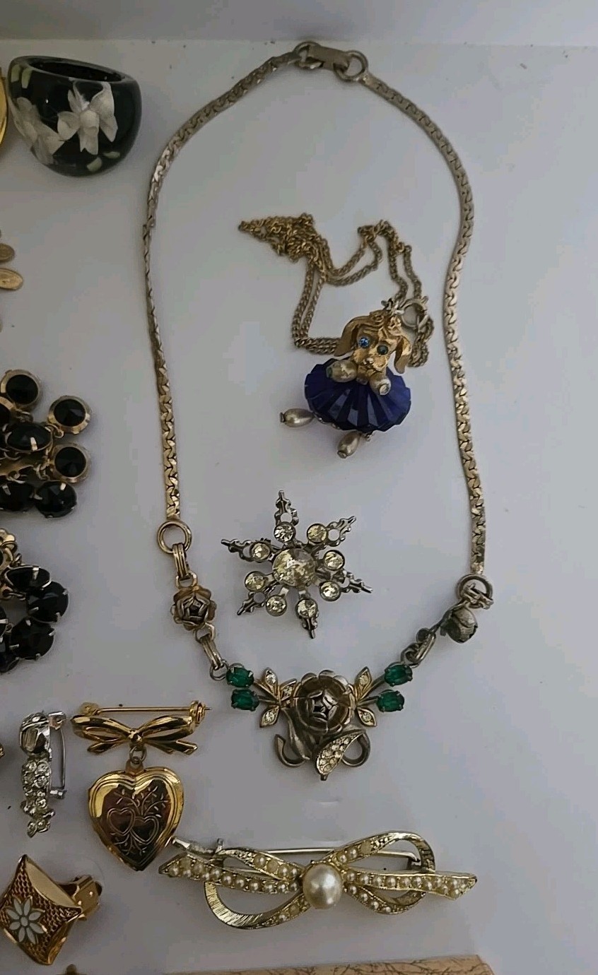Vtg & Modern & Other Jewelry Lot Earrings Necklaces