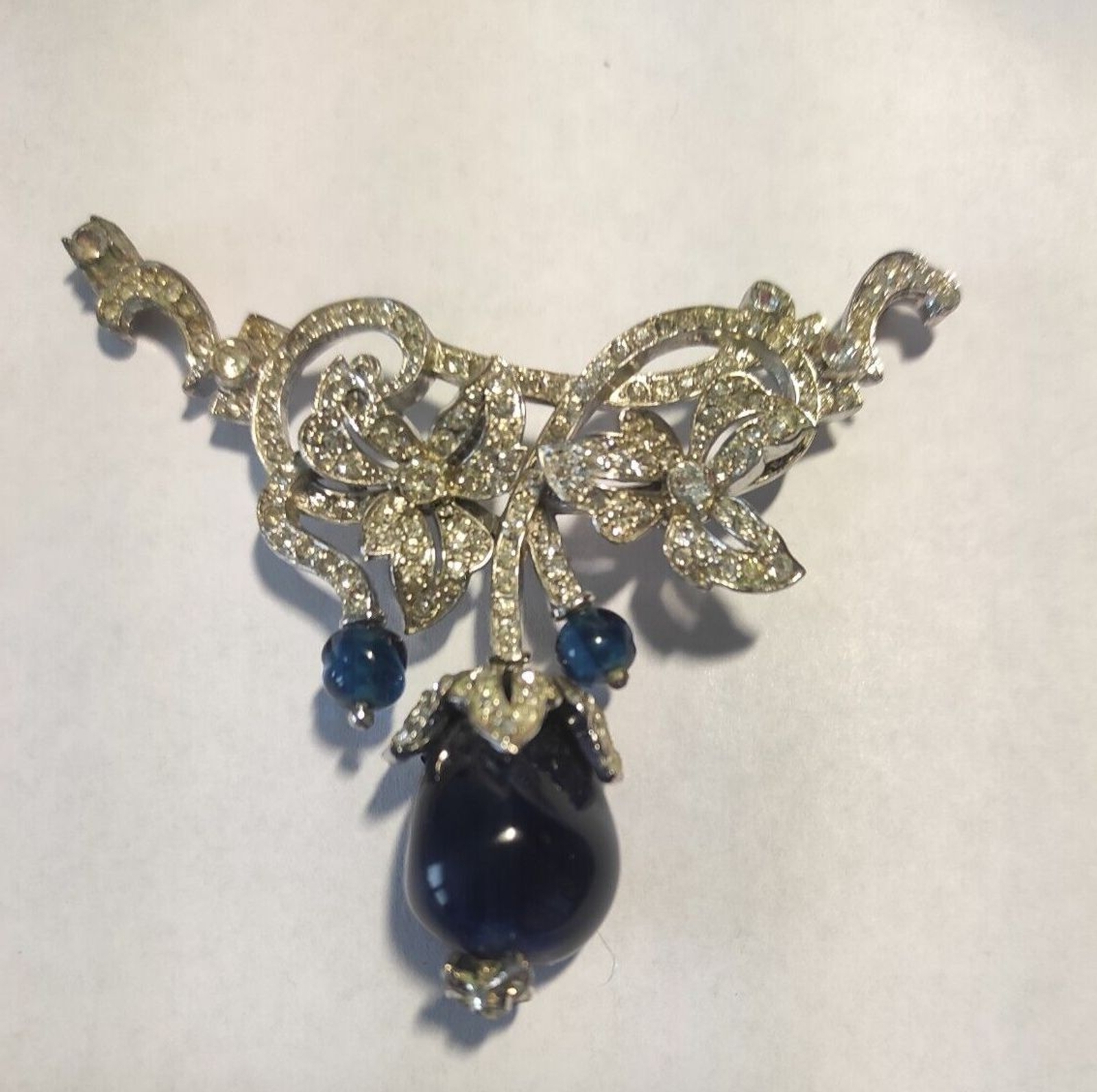 Cristian Dior by Kramer Brooch 1950s Vintage Collectible