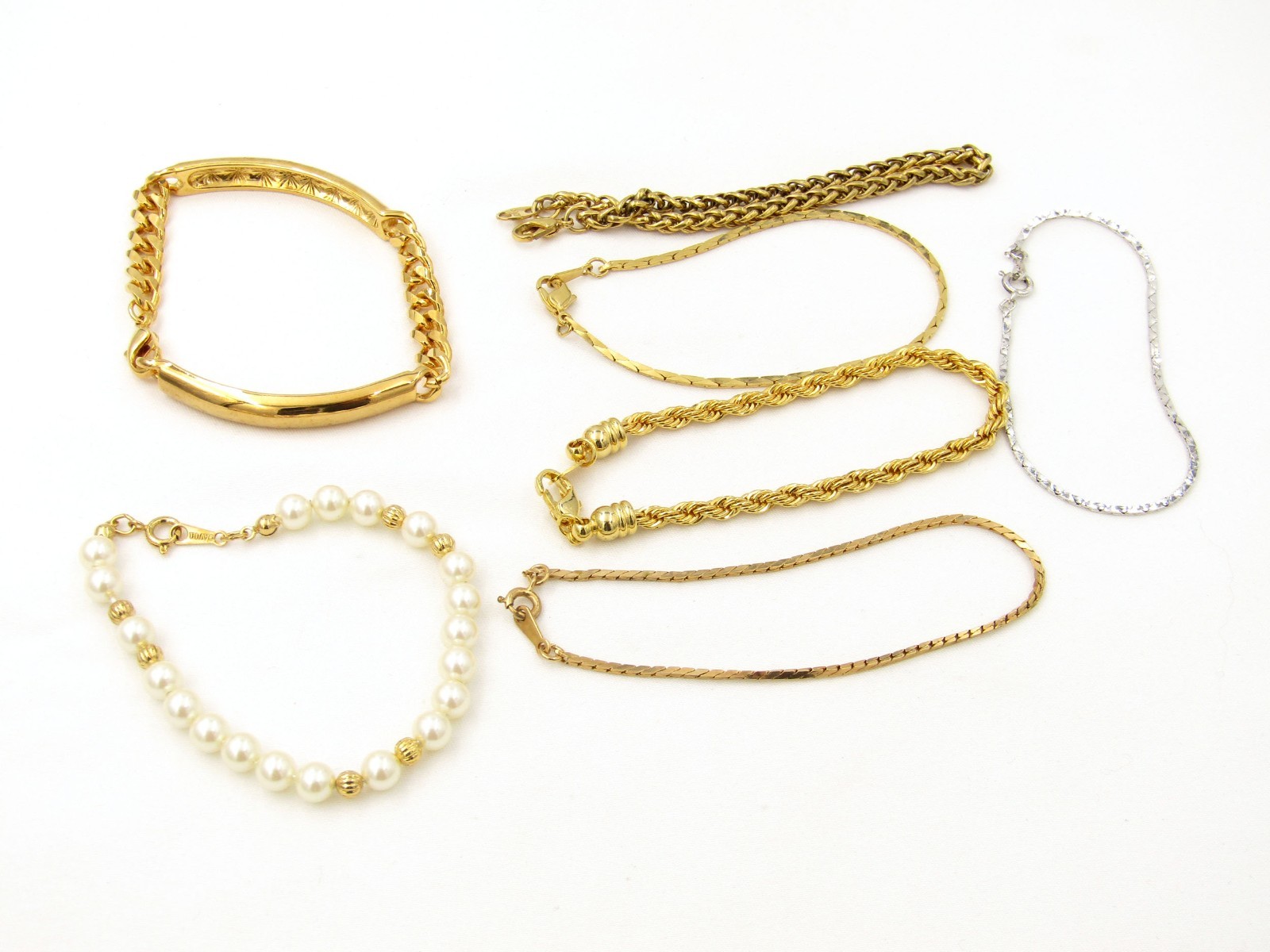 Avon Group Of Seven Vintage Bracelets