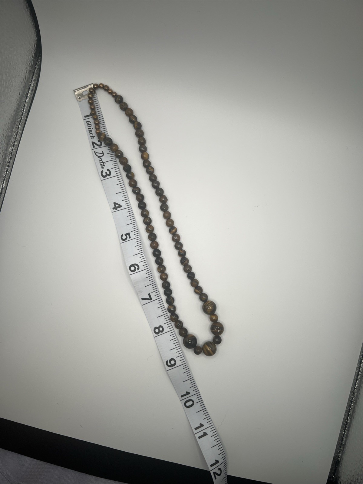 Vintage Tiger’s Eye Bead Necklace