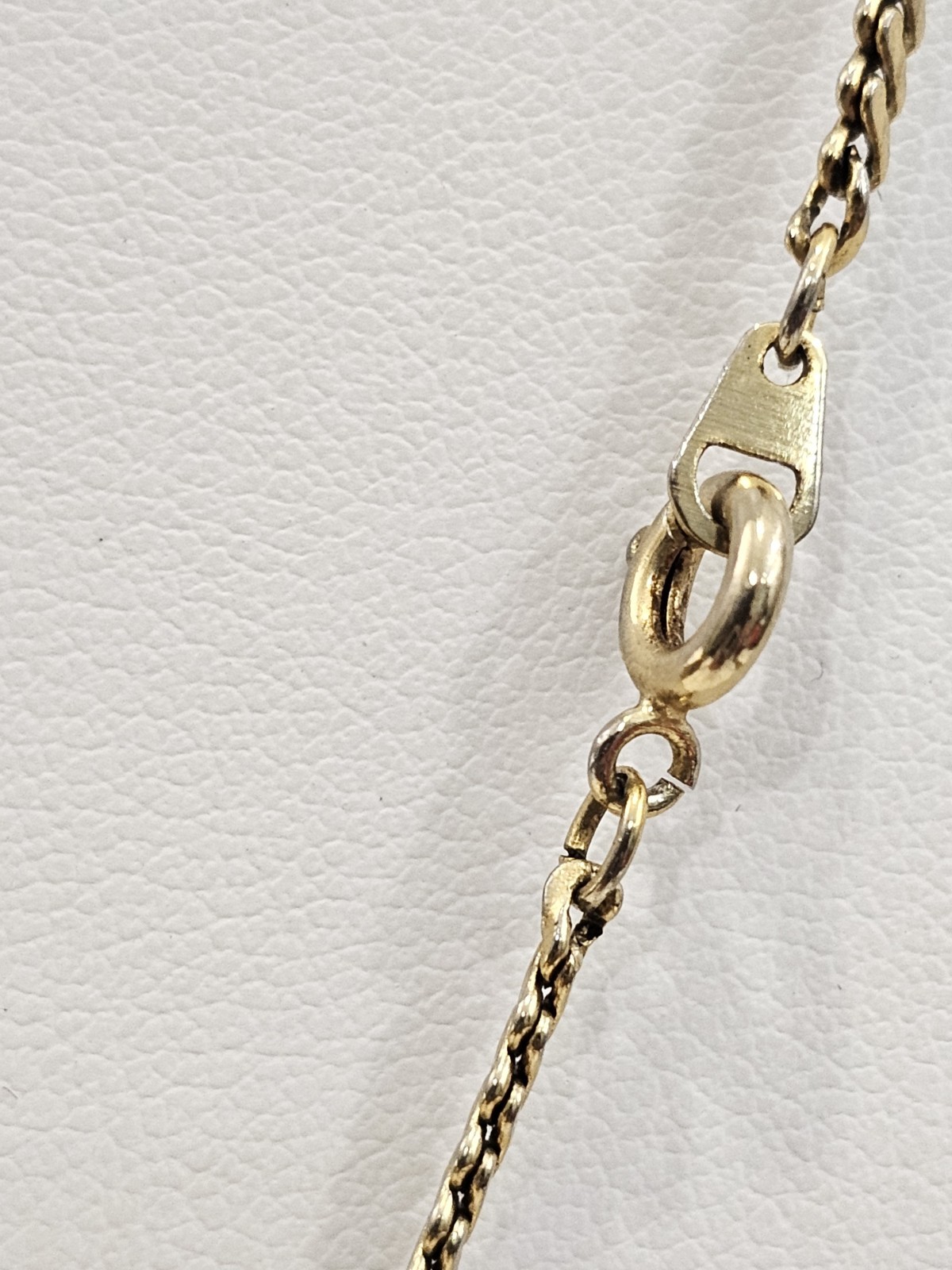 Vintage Micro Mosaic Heart Pendant Necklace Gold Tone Serpentine Chain 24″