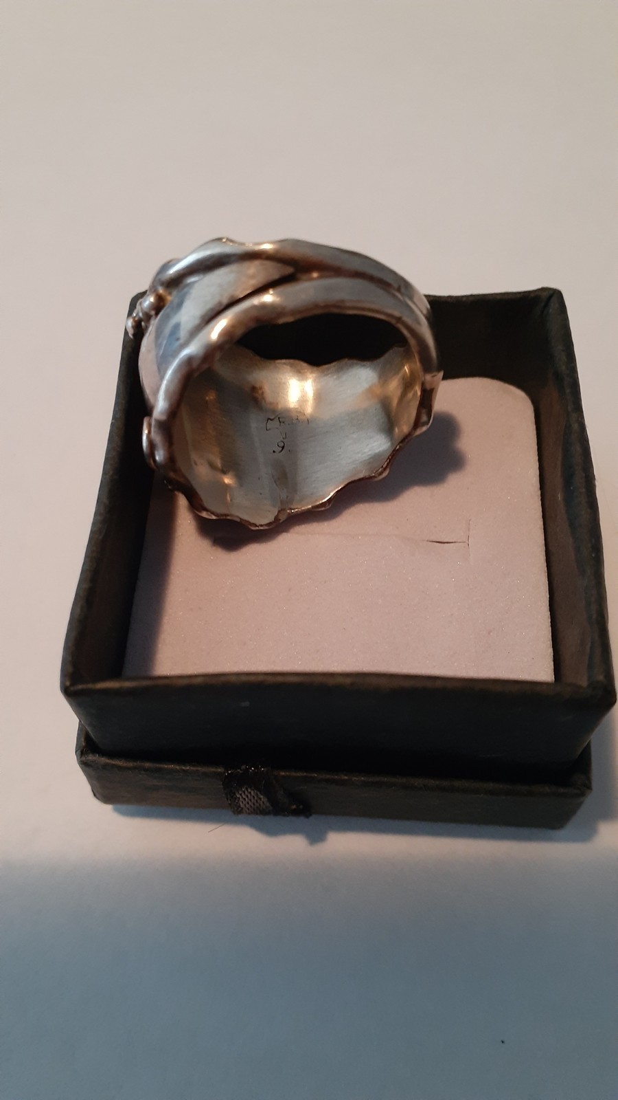 Running Bear Trading Co. | .925 Sterling Silver Eagle Ring | Size 10| c.1980’s