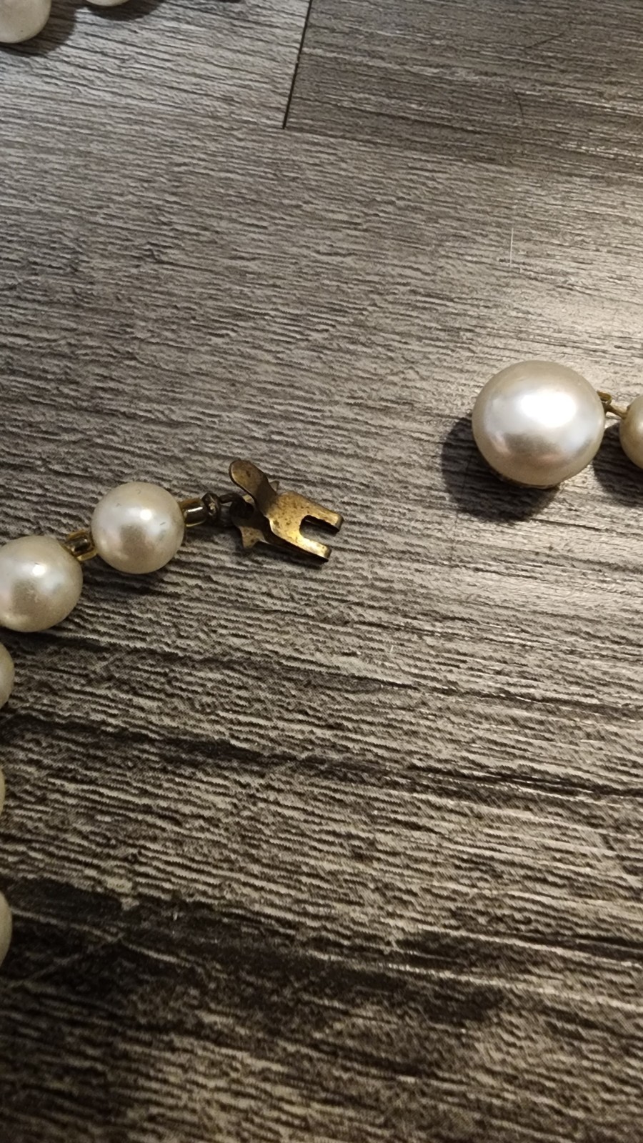 Super Long Japan Beaded Faux Pearl Necklace 53″ Vintage