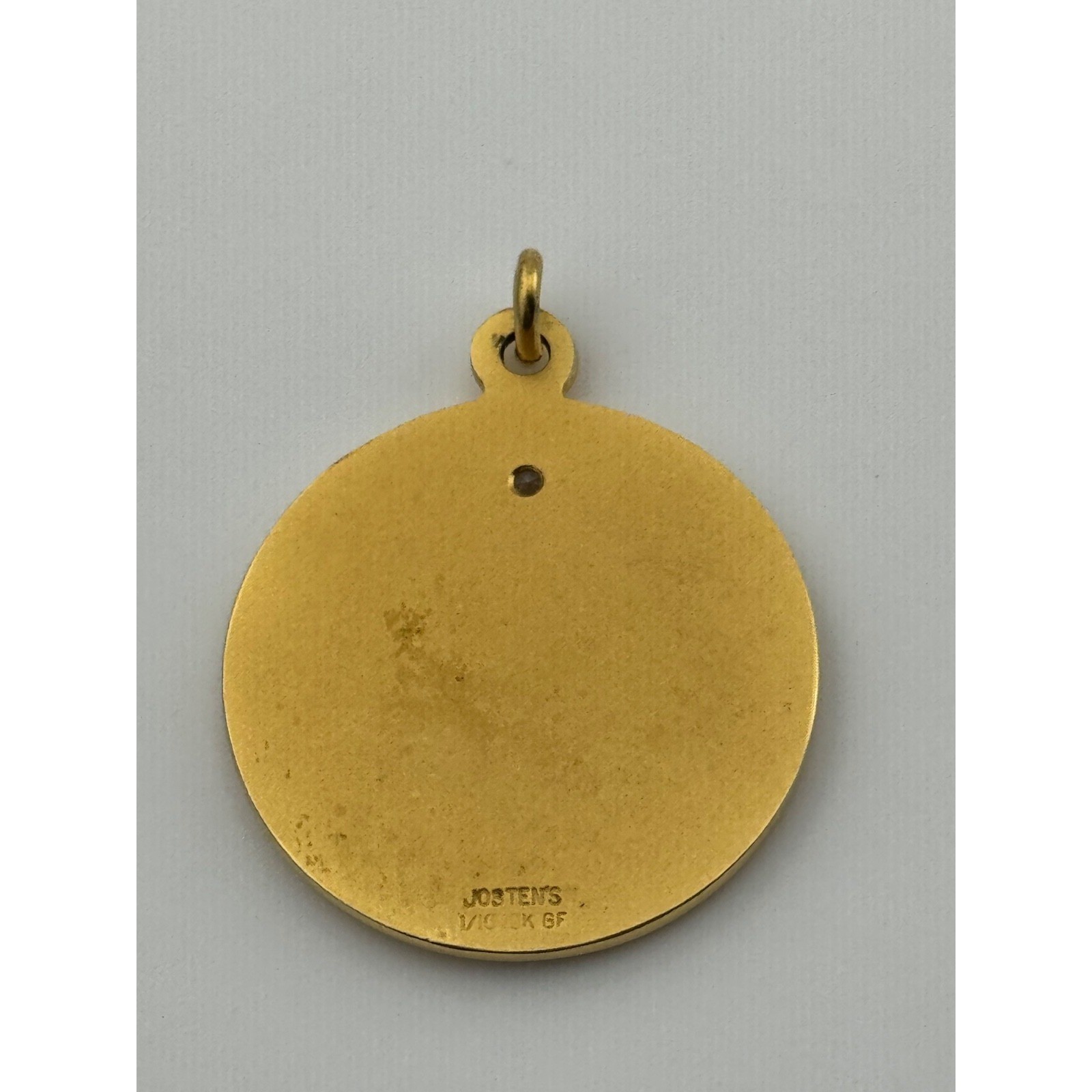 Vintage Greenbrier Military School Gold Filled GF Enamel Pendant Lewisburg WV