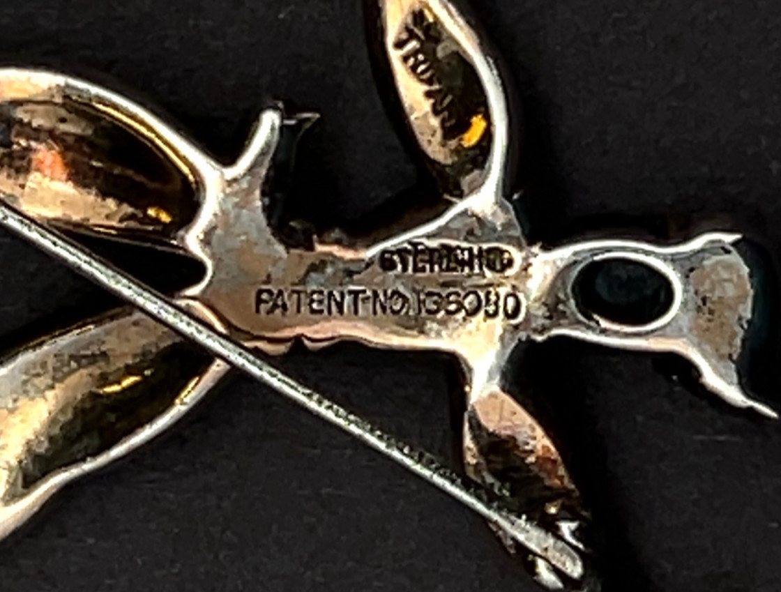 Alfred Philippe Trifari Sterling Silver Rintintin Ragdoll Brooch
