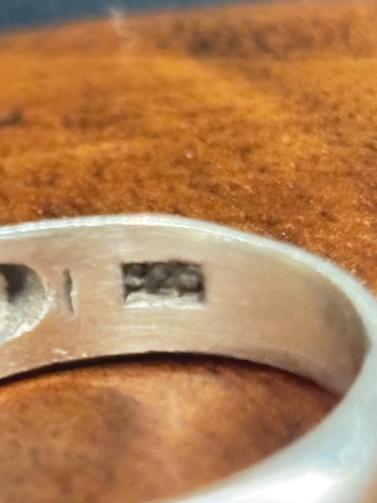 Vintage Sterling Silver Open Work Stackable Ring Size 4.5 Weight 2.5 Grams