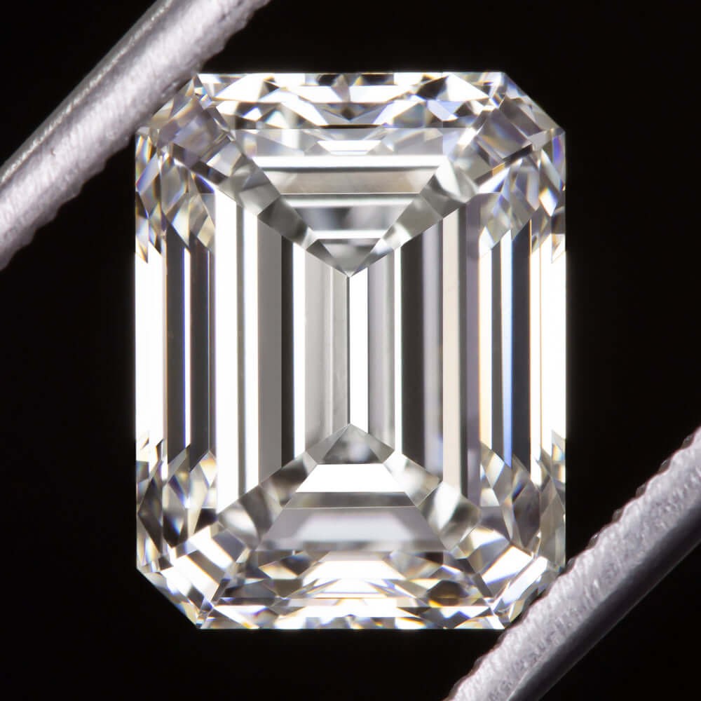 1.5ct GIA CERTIFIED H VS1 EMERALD CUT DIAMOND ENGAGEMENT NATURAL LOOSE 1.5 CARAT