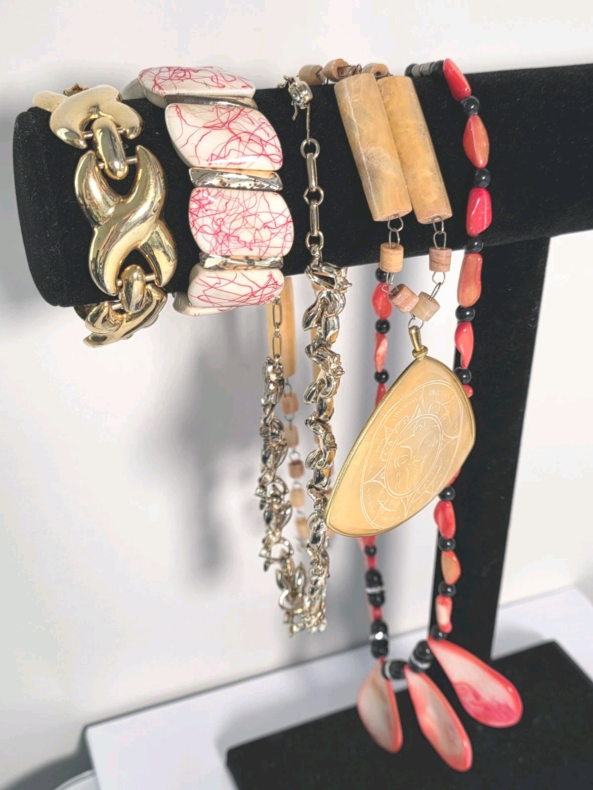 Vintage Costume Jewelry Lot Bracelets Necklaces