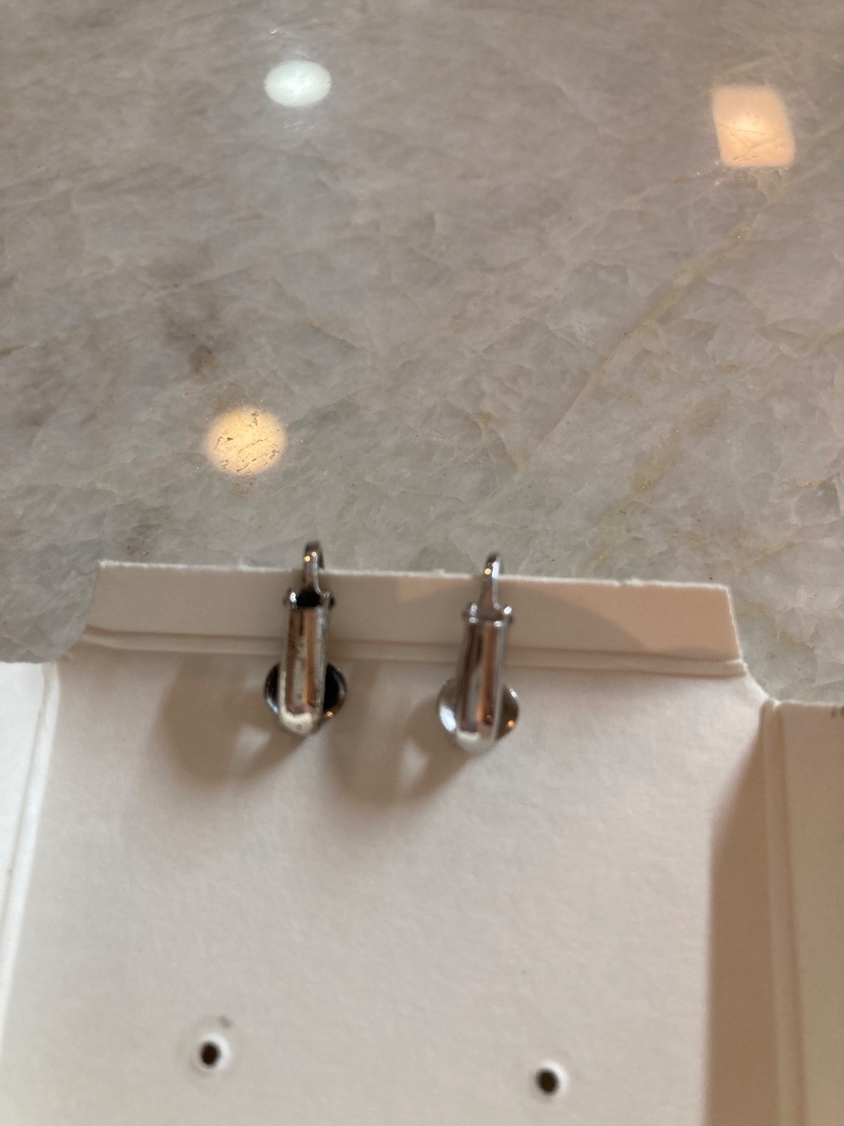 Vtg Sterling Silver Clip On Earrings Fine Jewelry