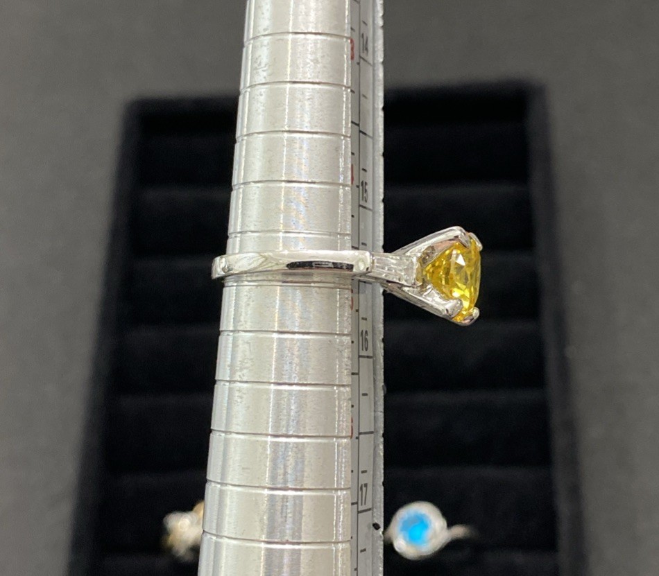 ✨Lot Of 5 Vintage To Now Beautiful Gemstone Estate Rings, All Size 5✨
