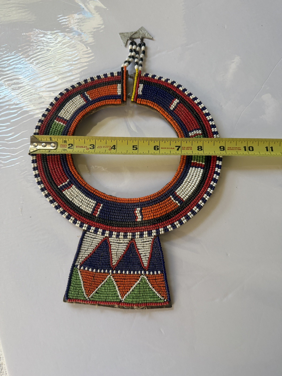 African Maasai Masai Handmade Beaded Tribal Necklace