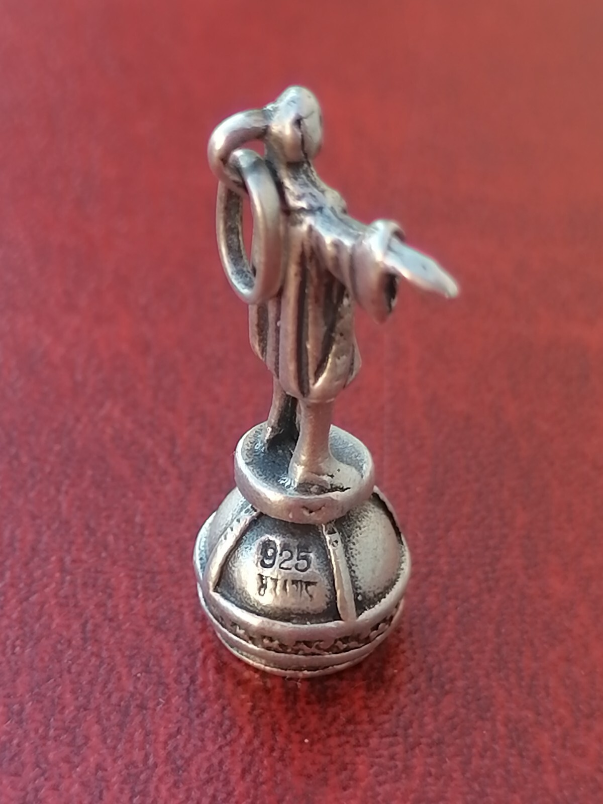 Vintage Sterling Silver 925 Figurine Statue Pendant Luxury Gift Ideas