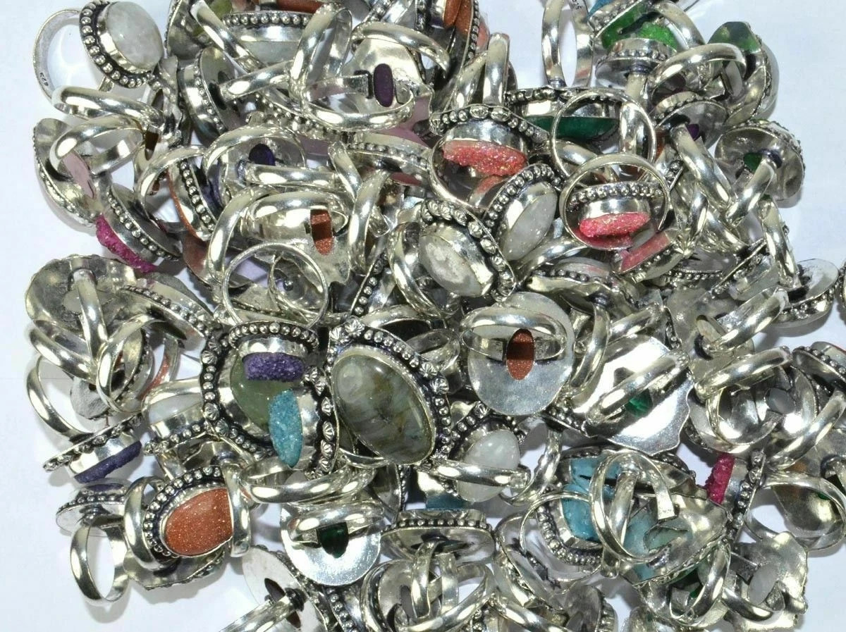 1 Lb Mixed Jewelry Lot Ethnic Vintage-Modern DIY JUNK CRAFT REPAIR Unsorted